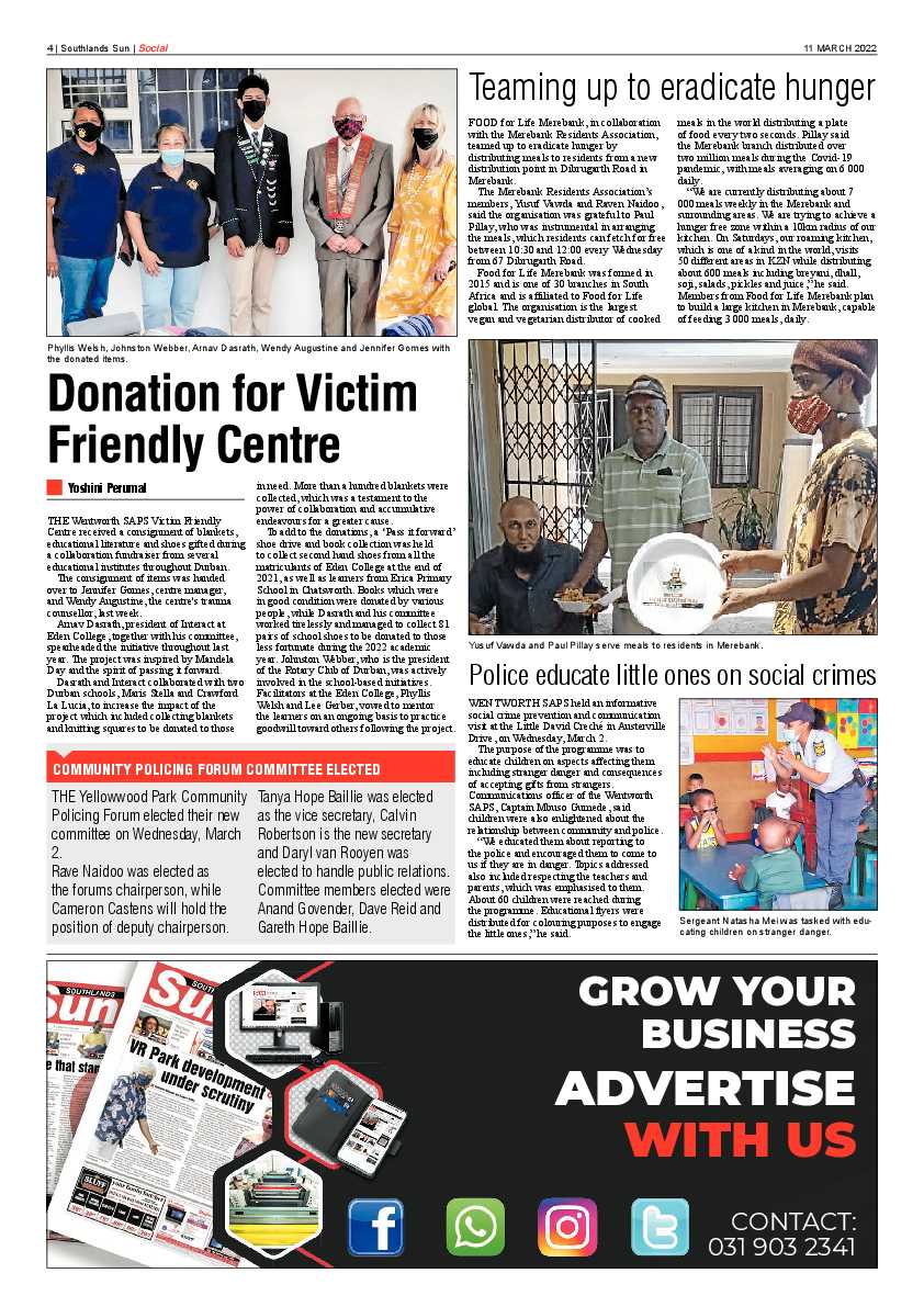 Southlands Sun 11 March 2022 page 4