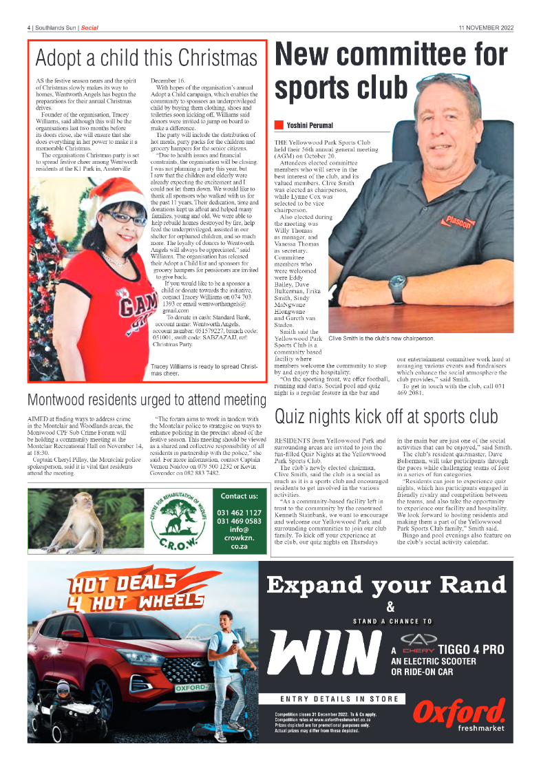 Southlands Sun 11 November 2022 page 4