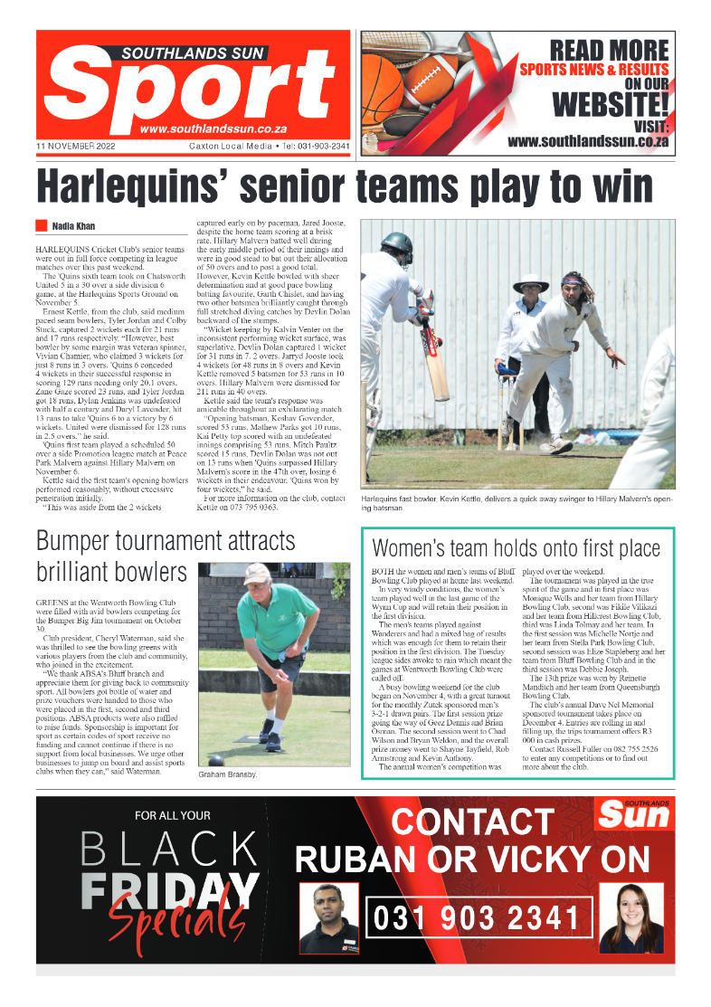 Southlands Sun 11 November 2022 page 8