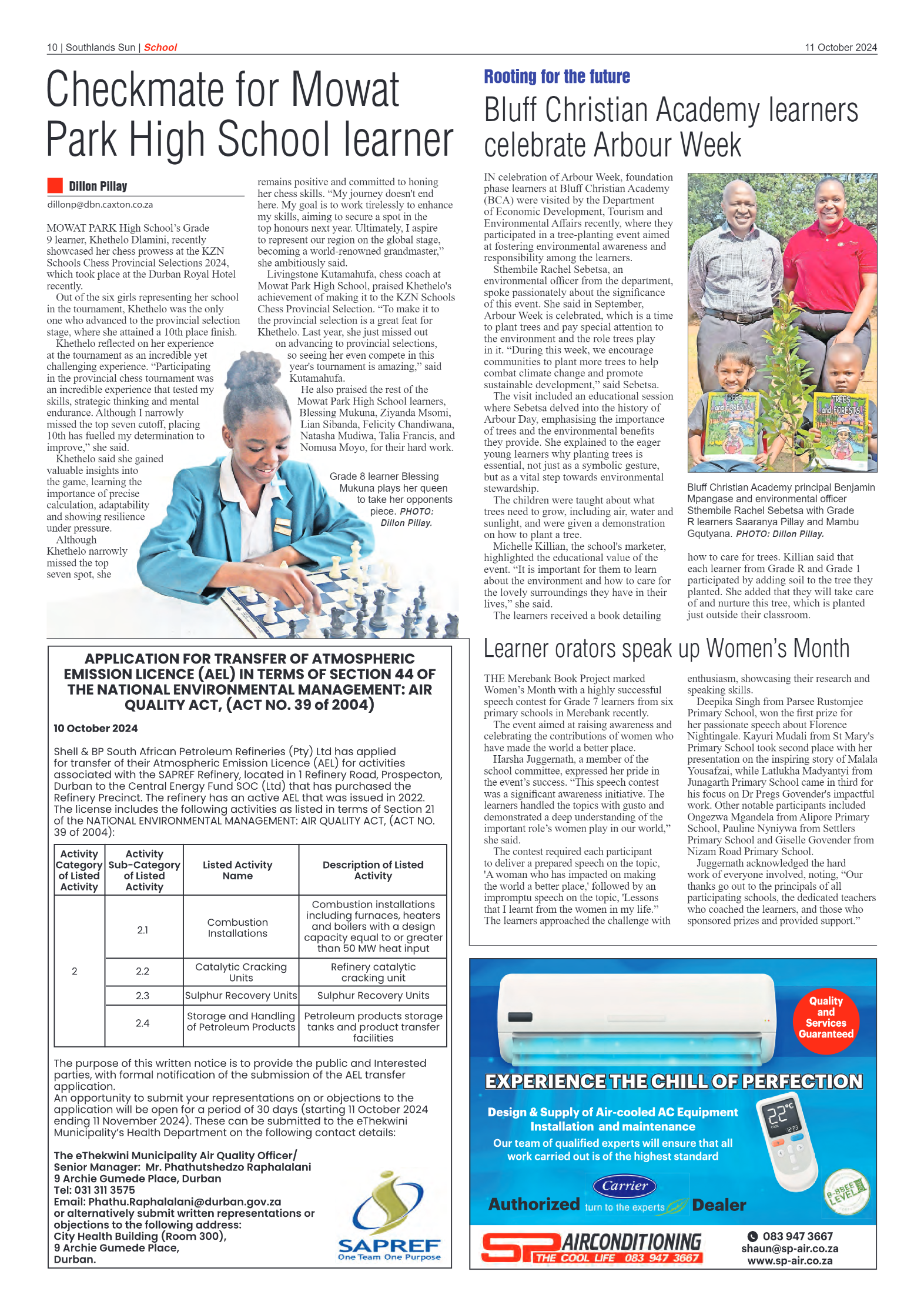 Southlands Sun 11 October 2024 page 10