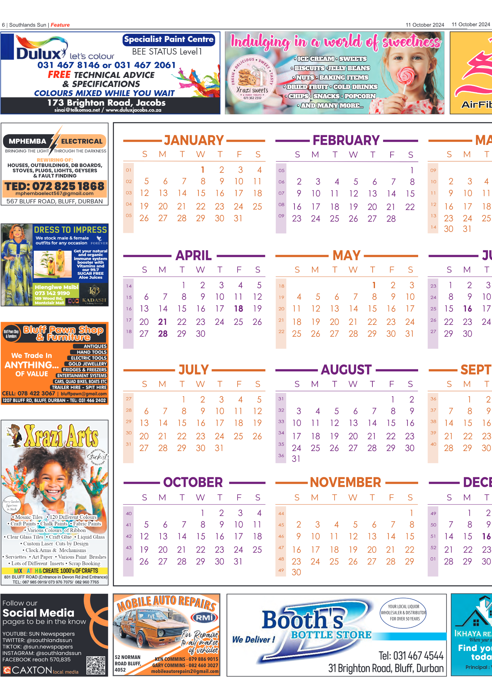 Southlands Sun 11 October 2024 page 6