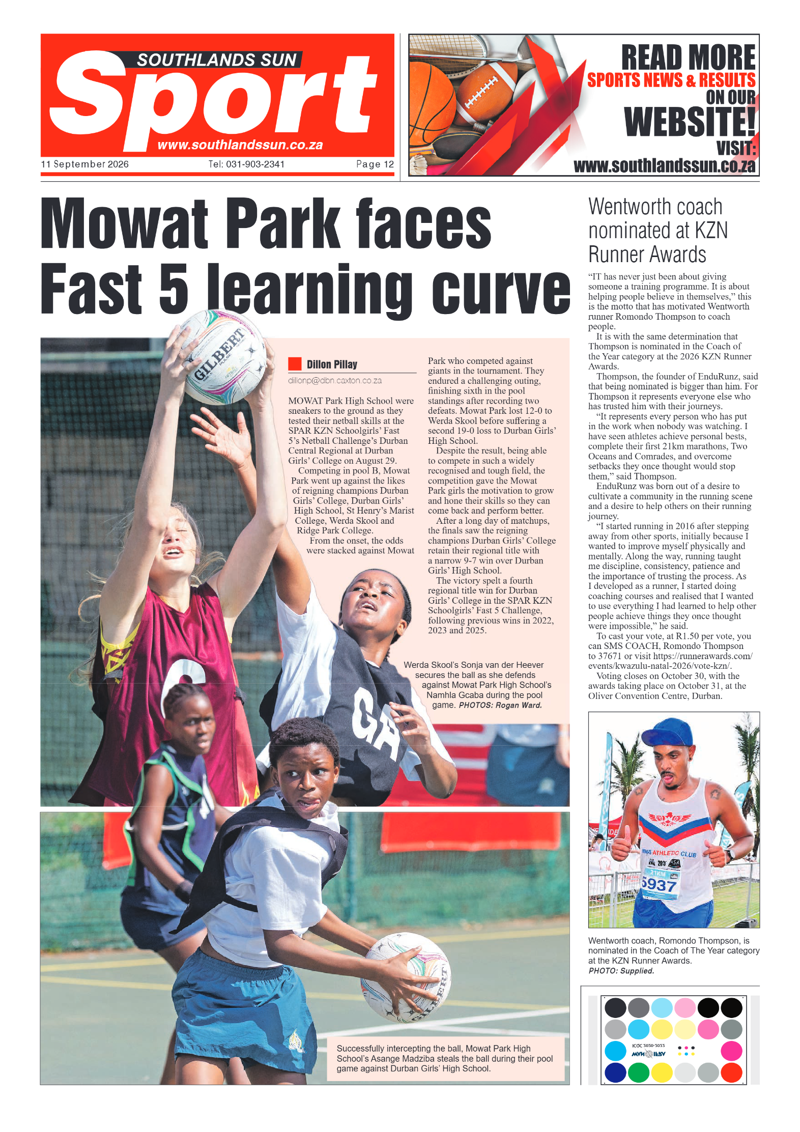 Southlands Sun 11 September 2026 page 12