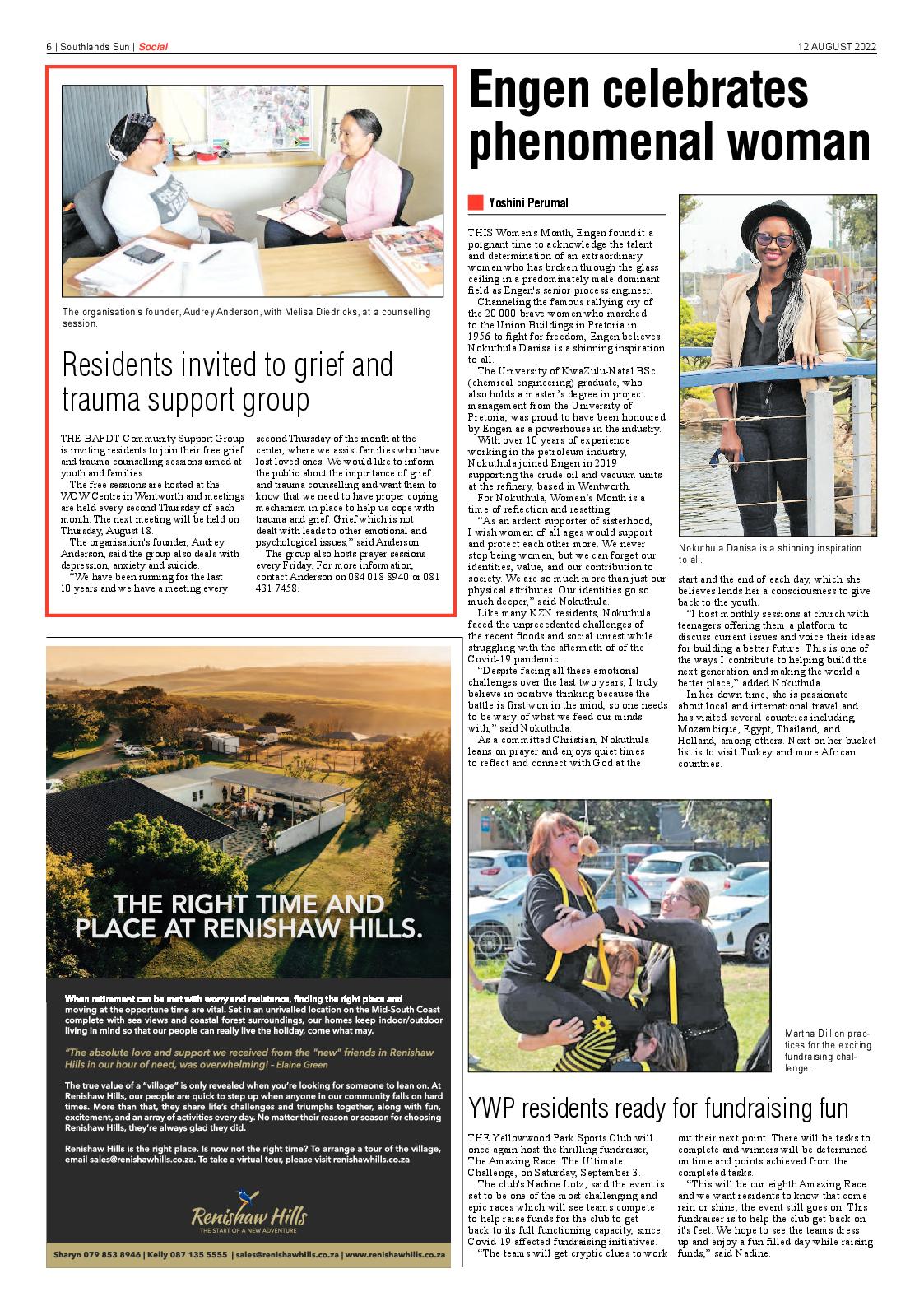 Southlands Sun 12 August 2022 page 6