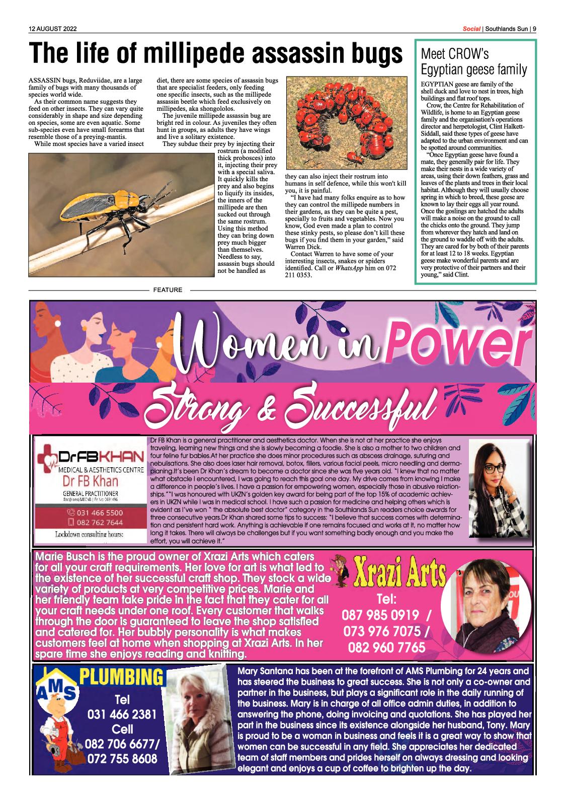 Southlands Sun 12 August 2022 page 9