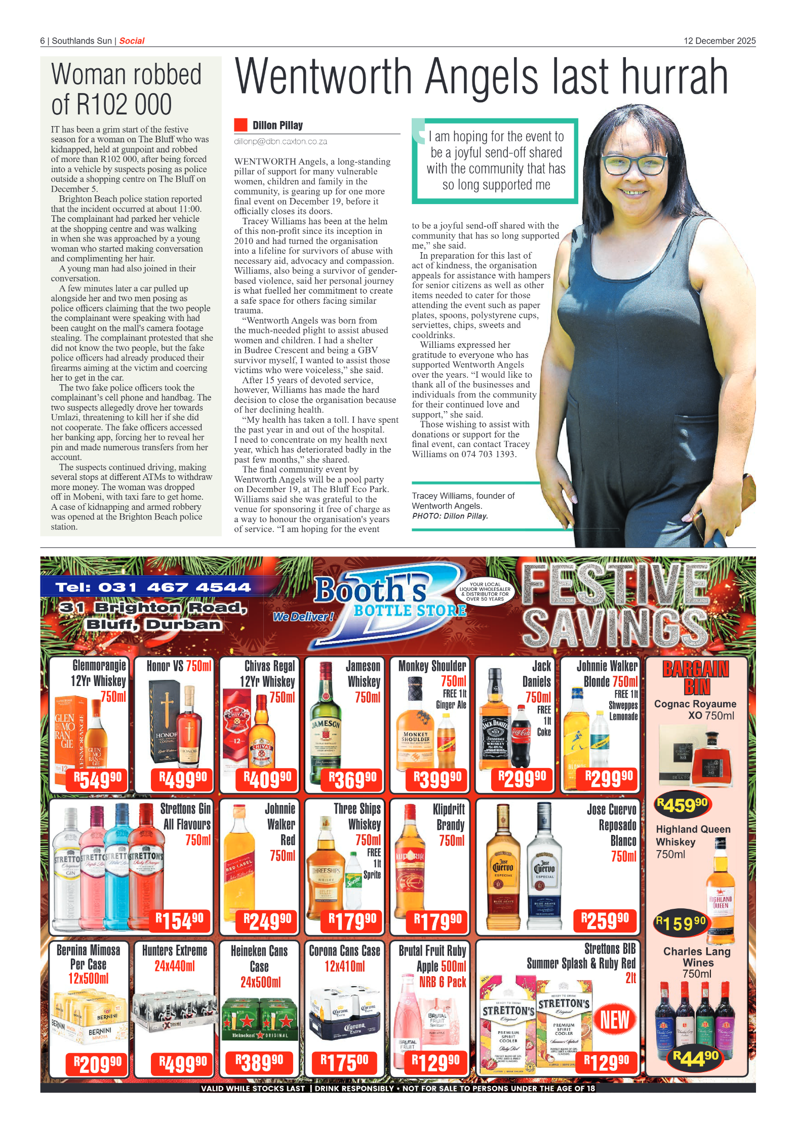 Southlands Sun 12 December 2025 page 6