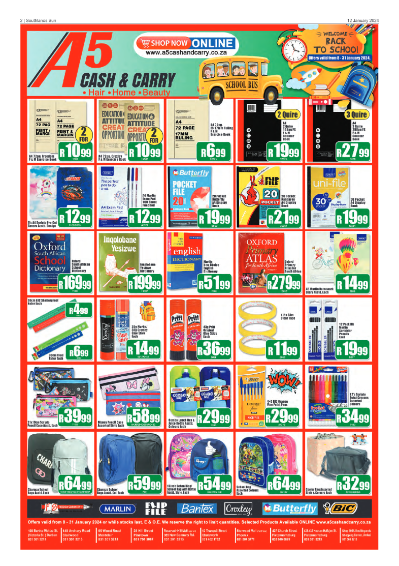Southlands Sun 12 January 2024 page 2