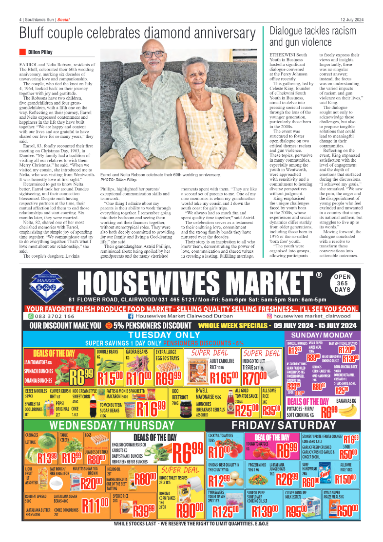 Southlands Sun 12 July 2024 page 4