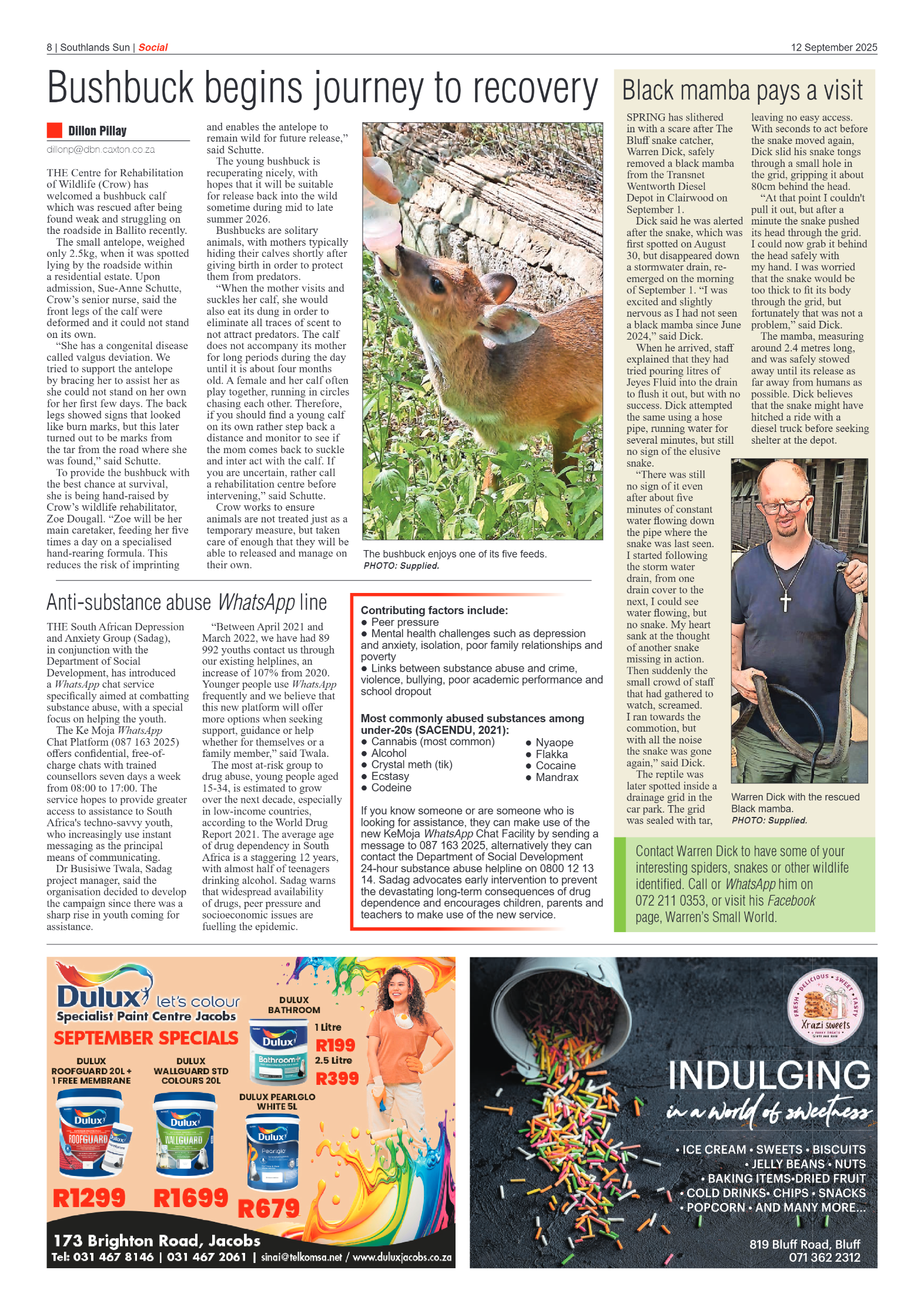 Southlands Sun 12 September 2025 page 8
