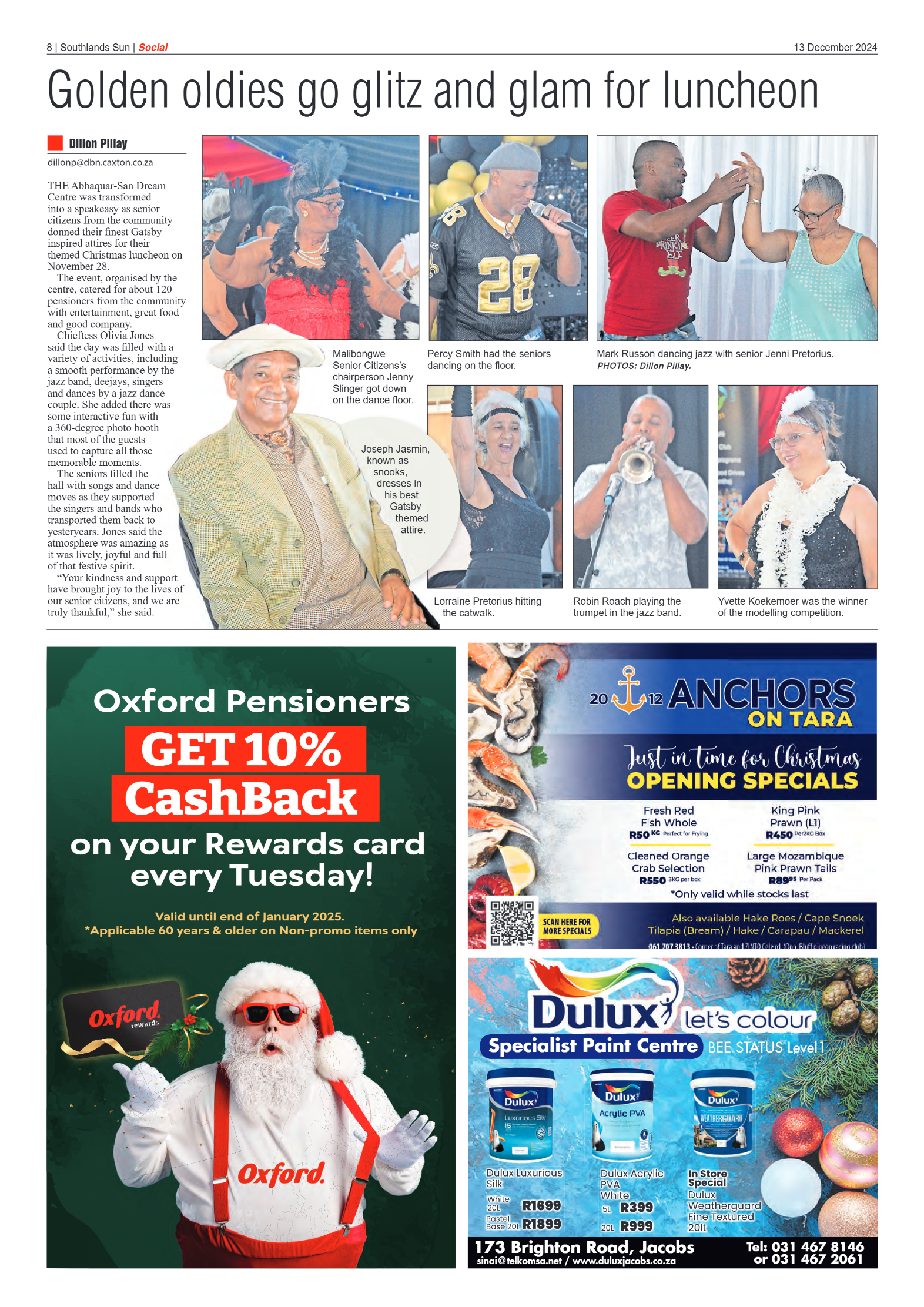 Southlands Sun 13 December 2024 page 8