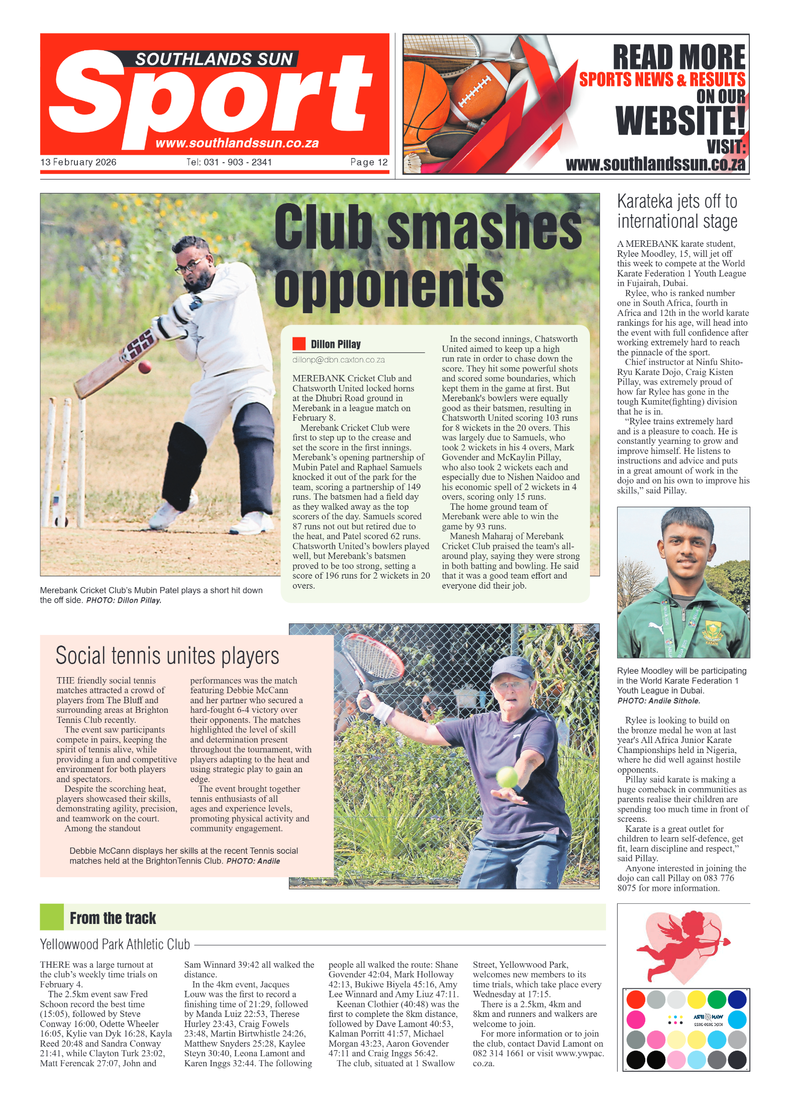 Southlands Sun 13 February 2026 page 12