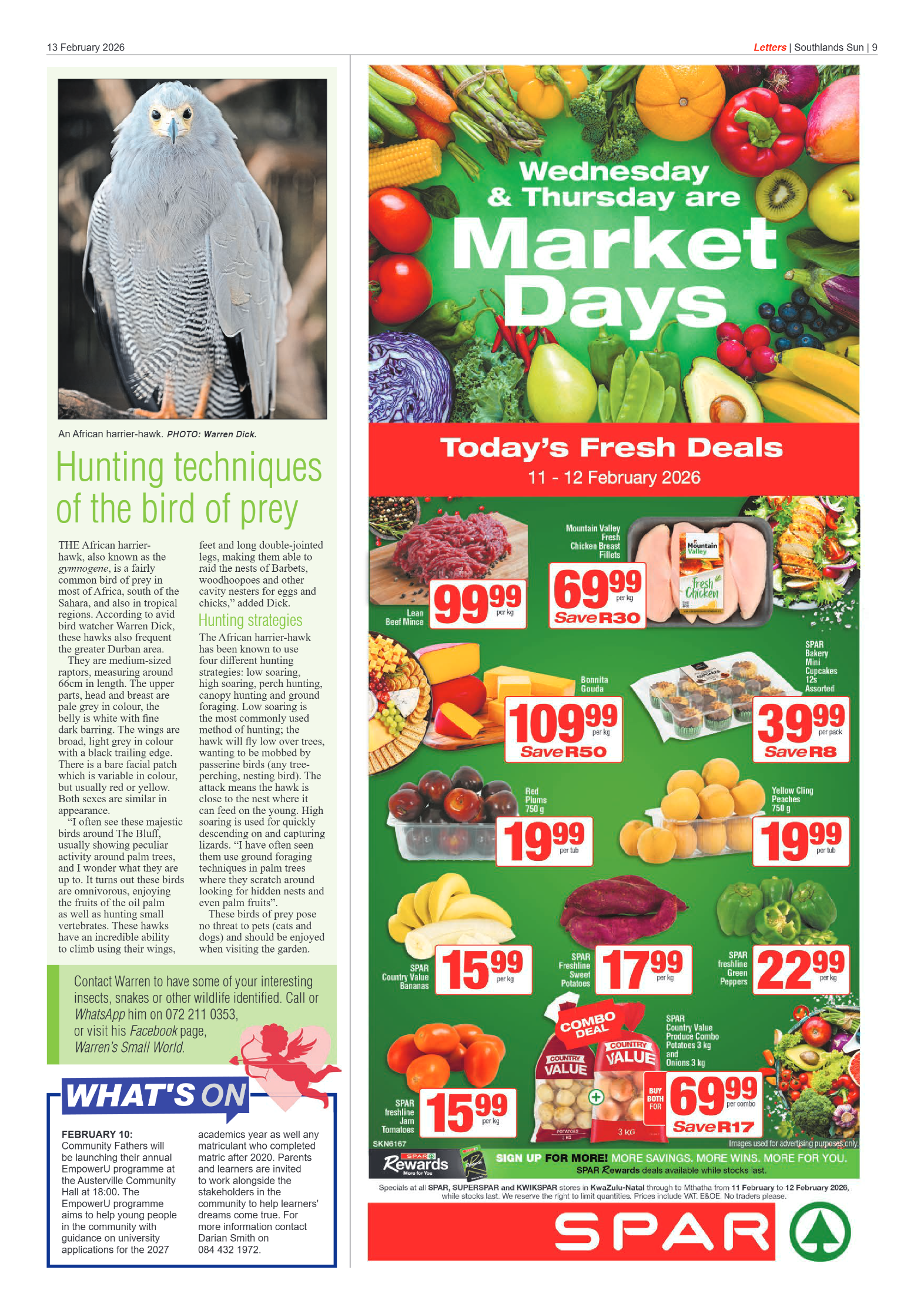 Southlands Sun 13 February 2026 page 9