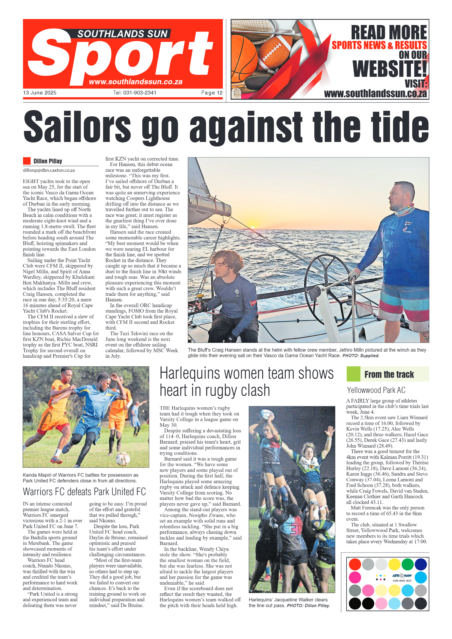 Southlands Sun 13 June 2025 page 12