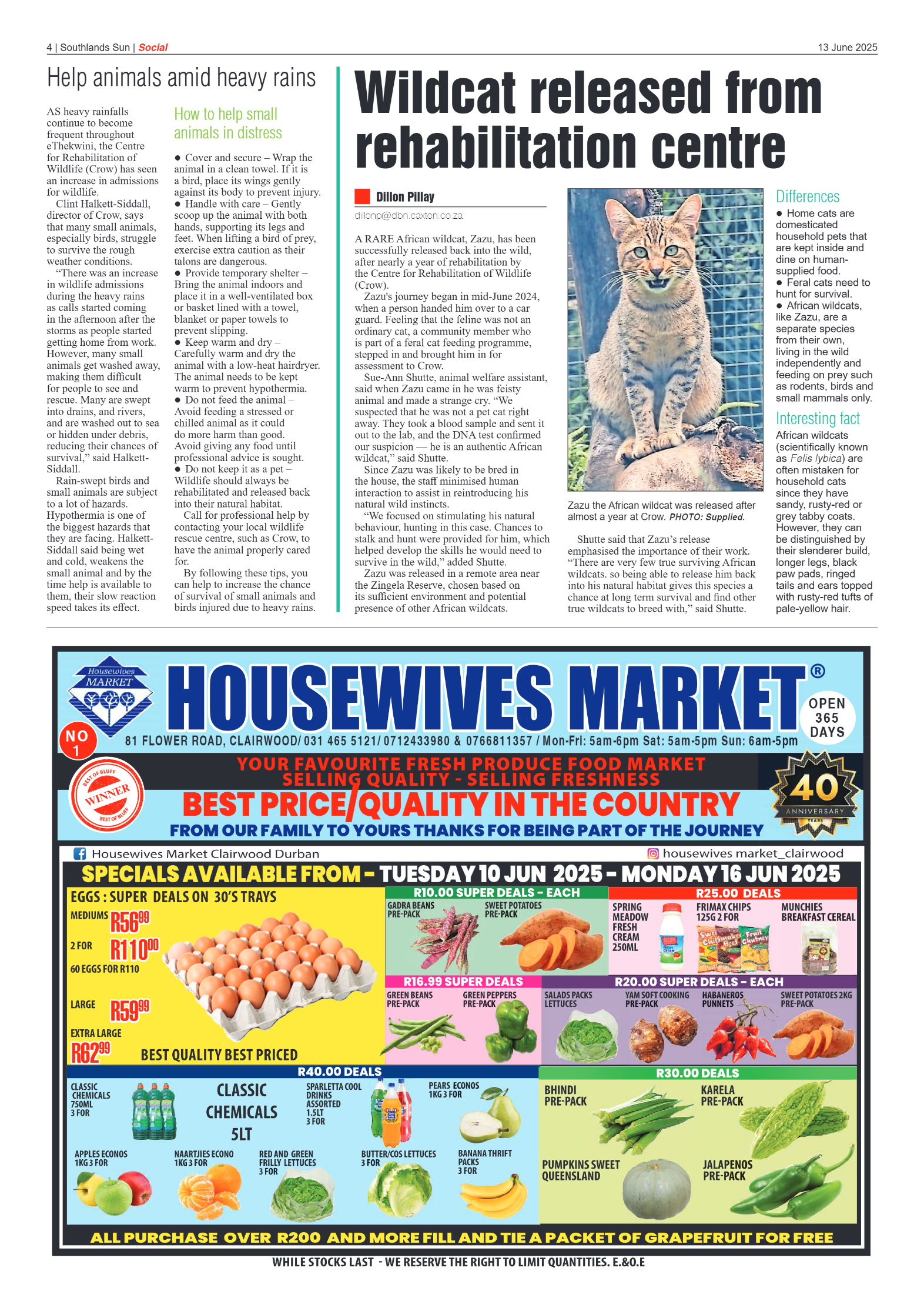 Southlands Sun 13 June 2025 page 4