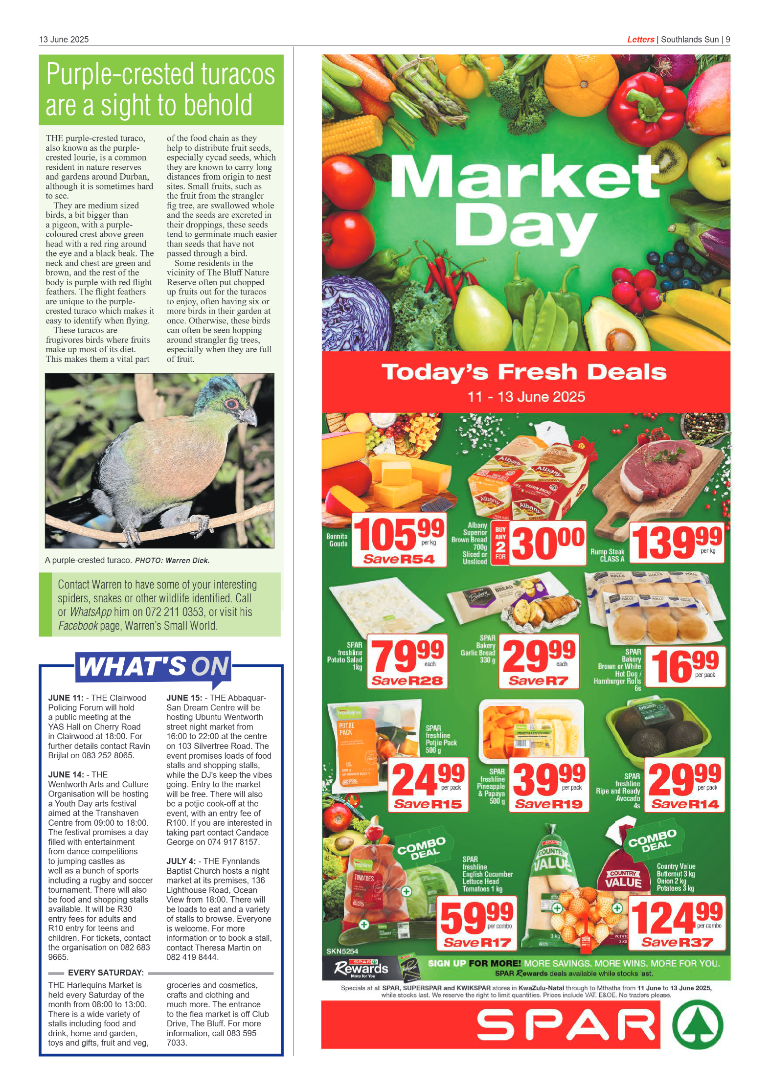 Southlands Sun 13 June 2025 page 9