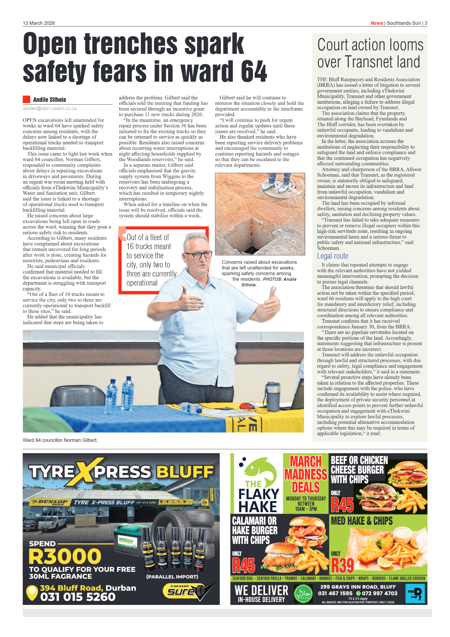 Southlands Sun 13 March 2026 page 3