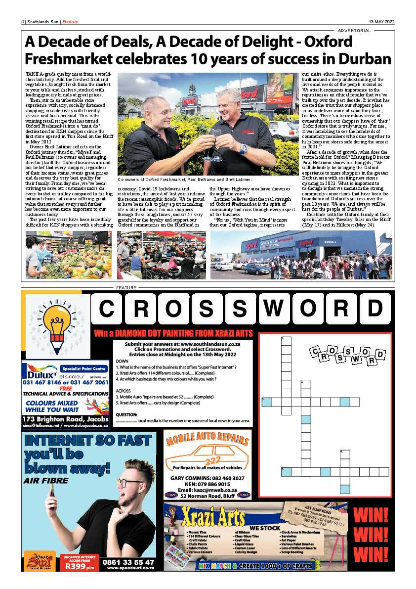 Southlands Sun 13 May 2022 page 4