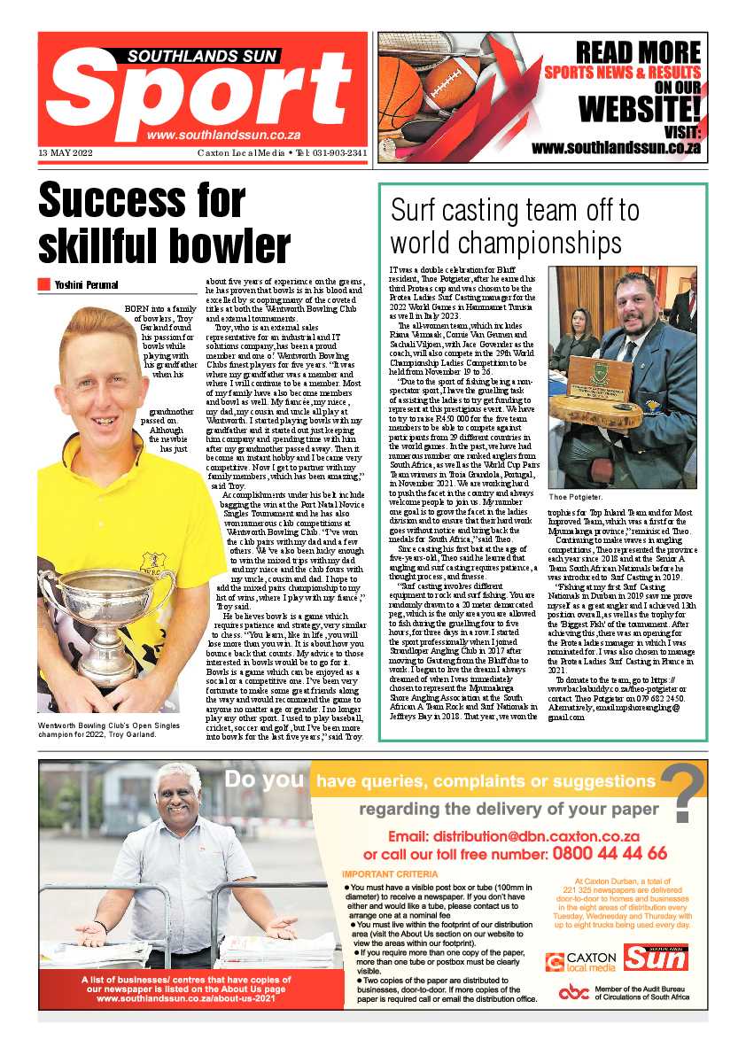 Southlands Sun 13 May 2022 page 8