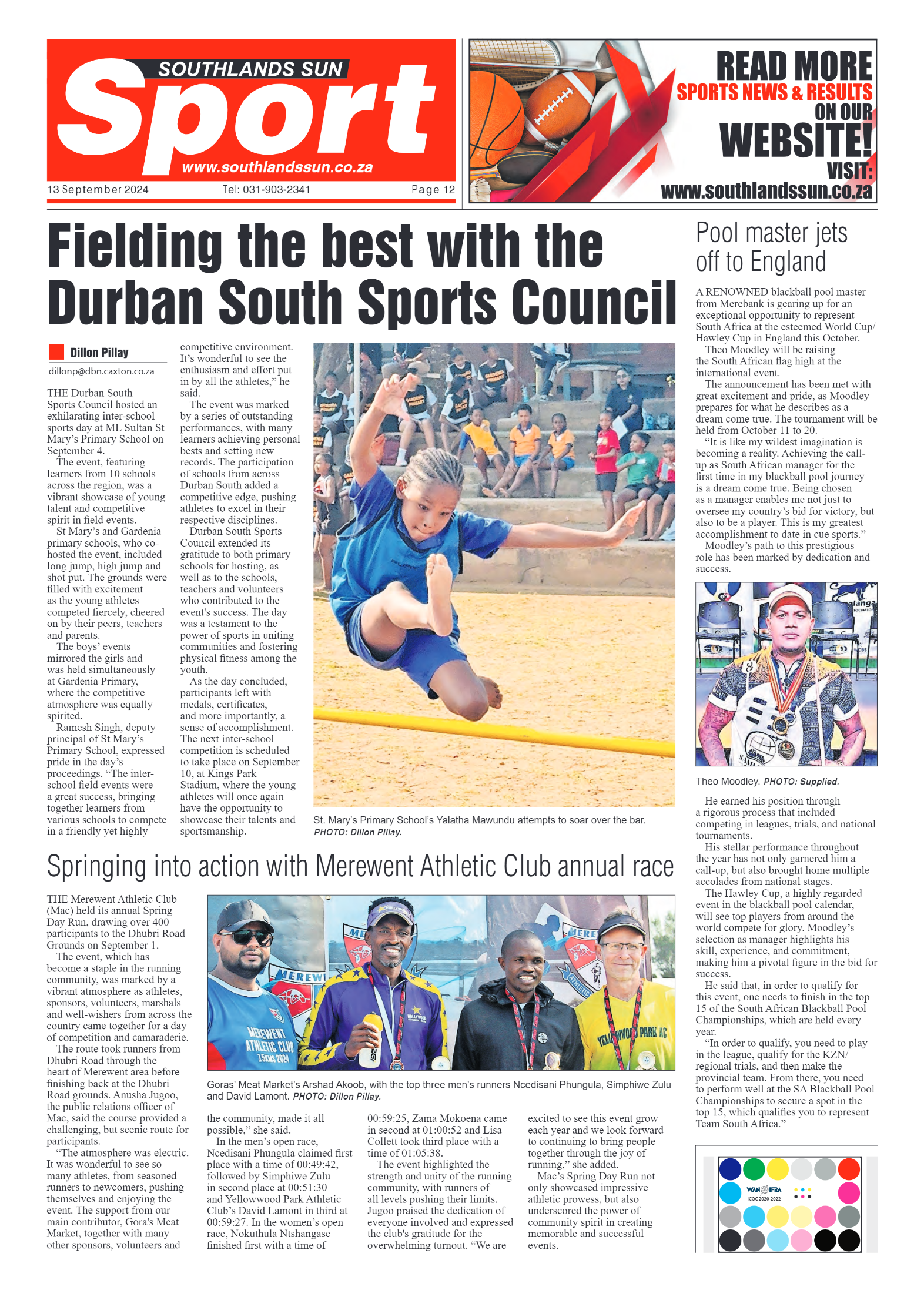 Southlands Sun 13 September 2024 page 12