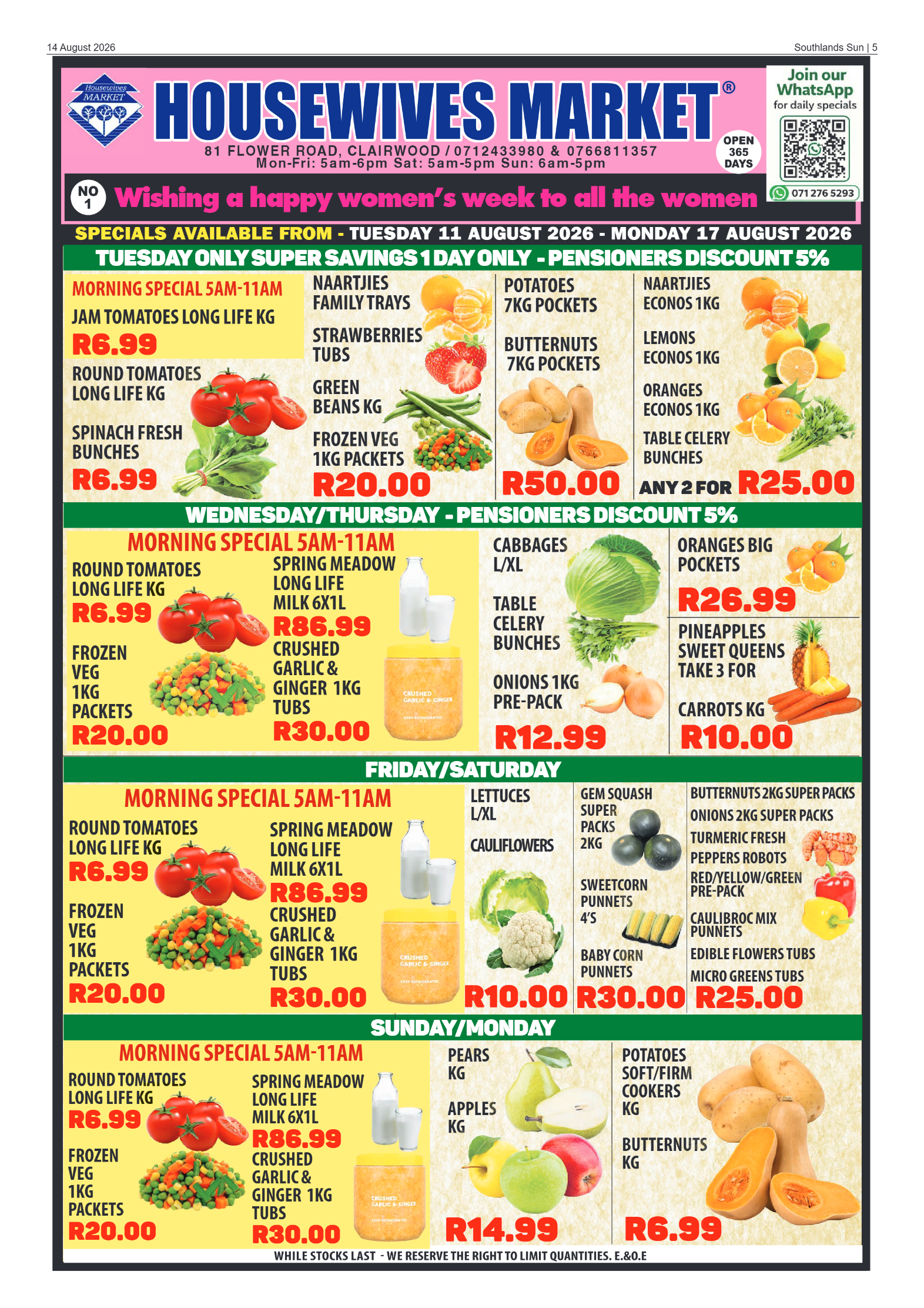 Southlands Sun 14 August 2026 page 5