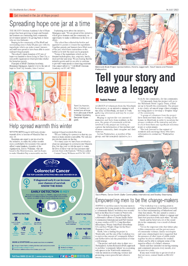 Southlands Sun 14 July 2023 page 10