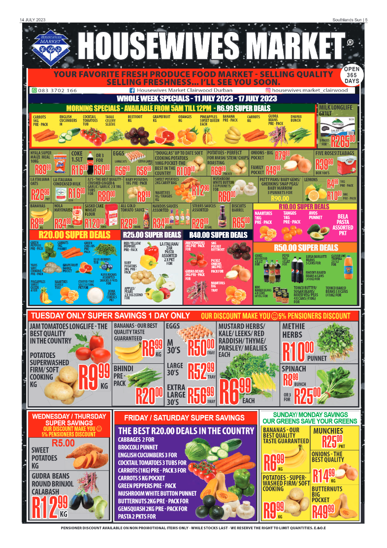 Southlands Sun 14 July 2023 page 5