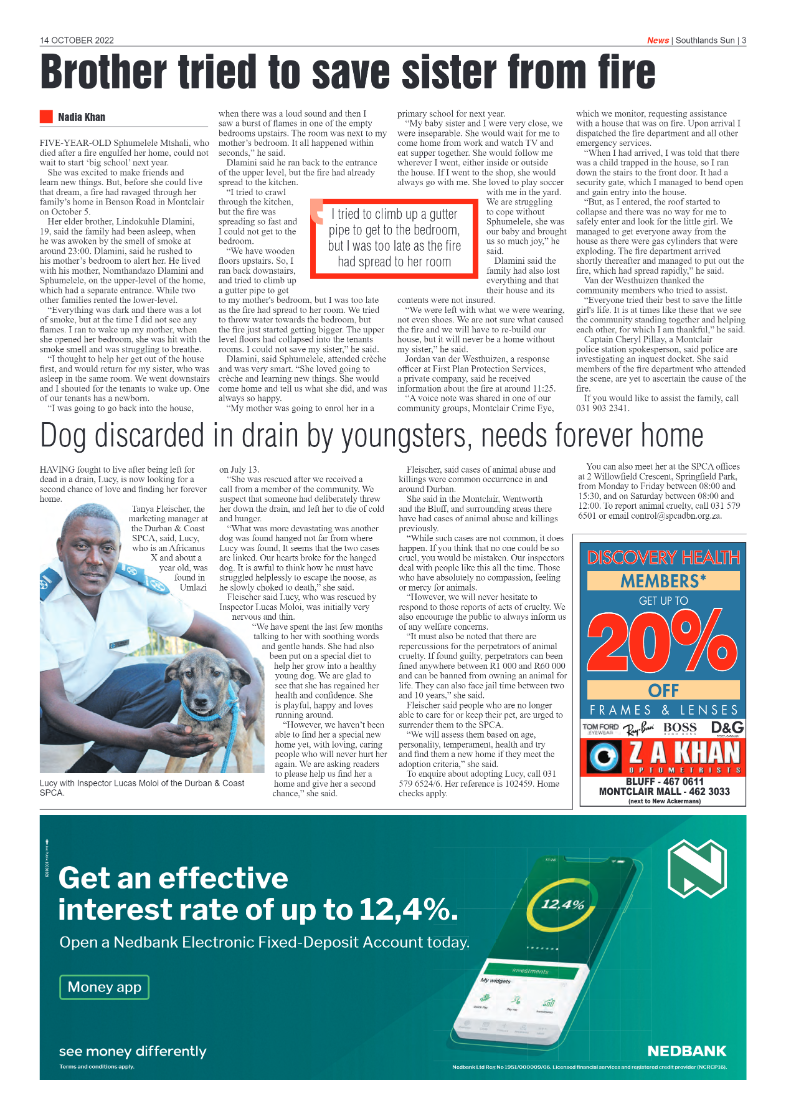 Southlands Sun 14 October 2022 page 3