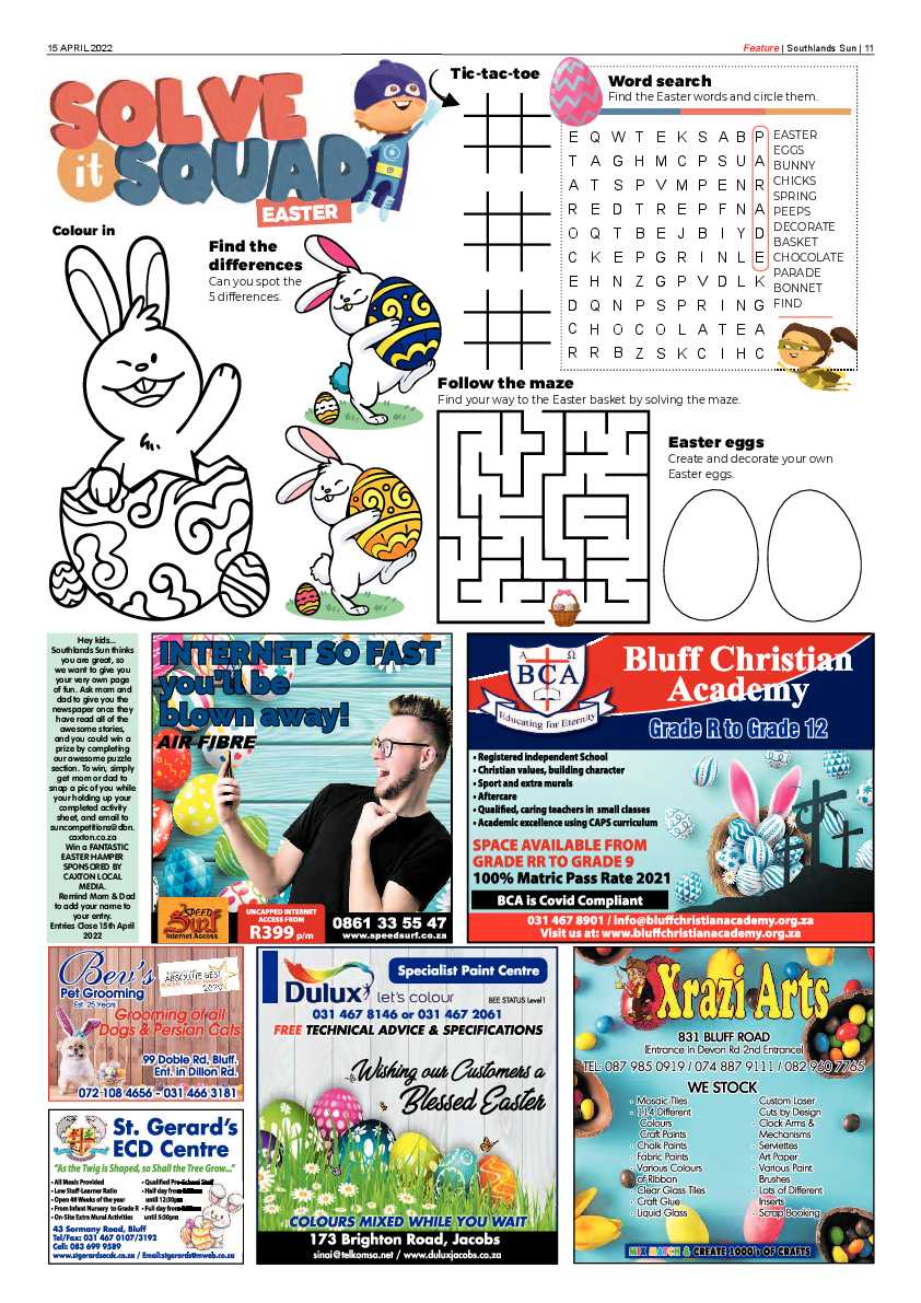 Southlands Sun 15 April 2022 page 11