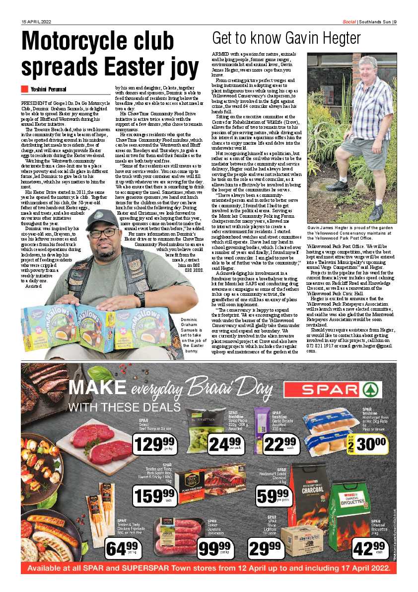 Southlands Sun 15 April 2022 page 9