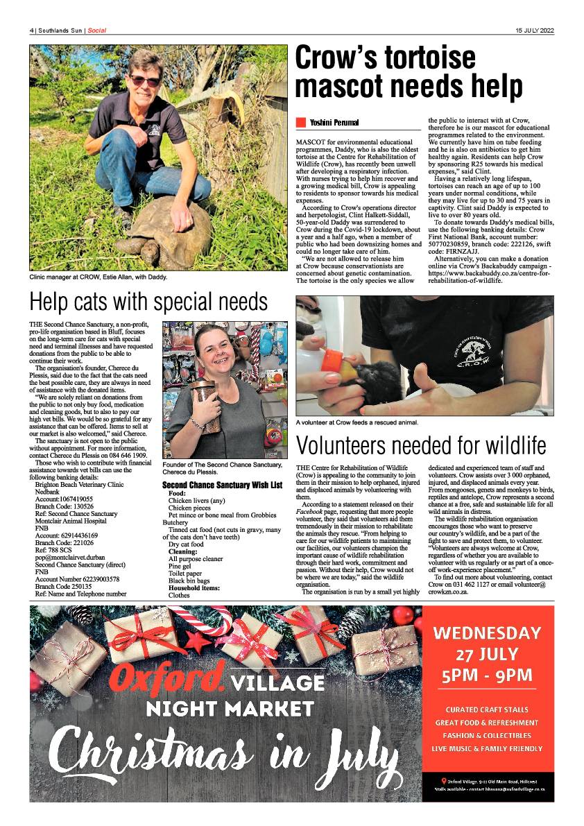 Southlands Sun 15 July 2022 page 4