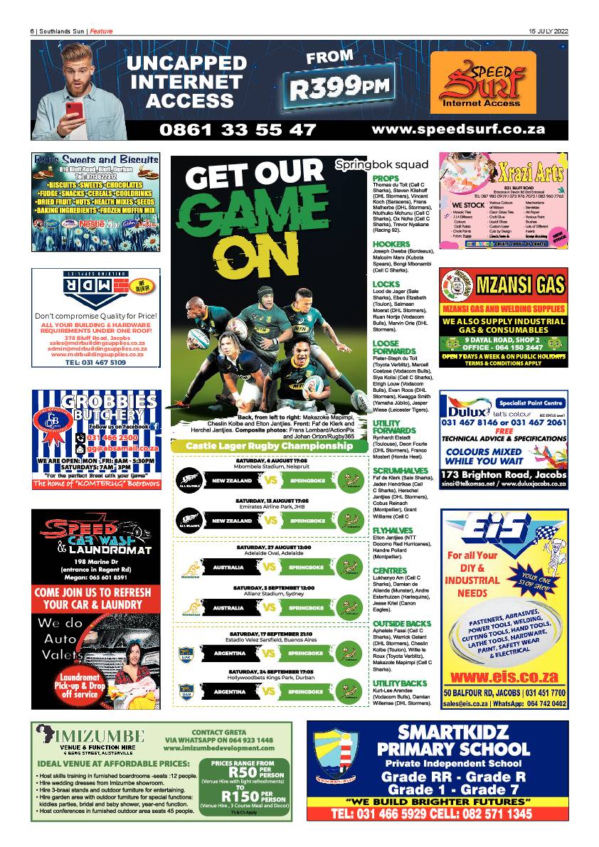 Southlands Sun 15 July 2022 page 6