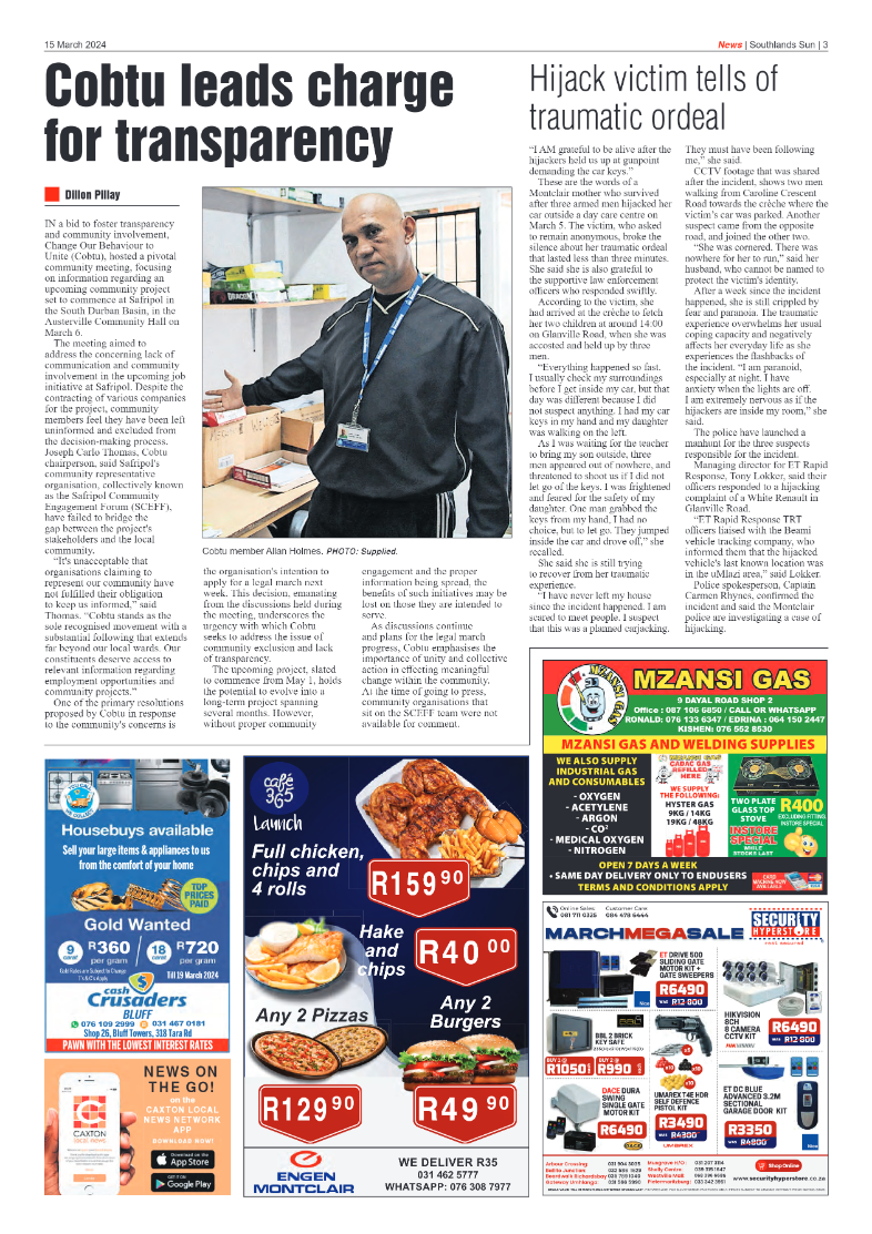 Southlands Sun 15 March 2024 page 3