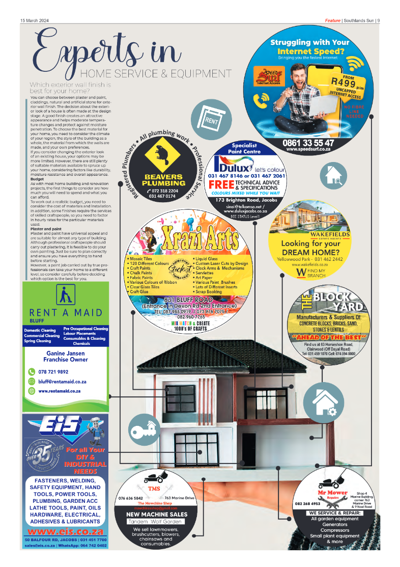 Southlands Sun 15 March 2024 page 9