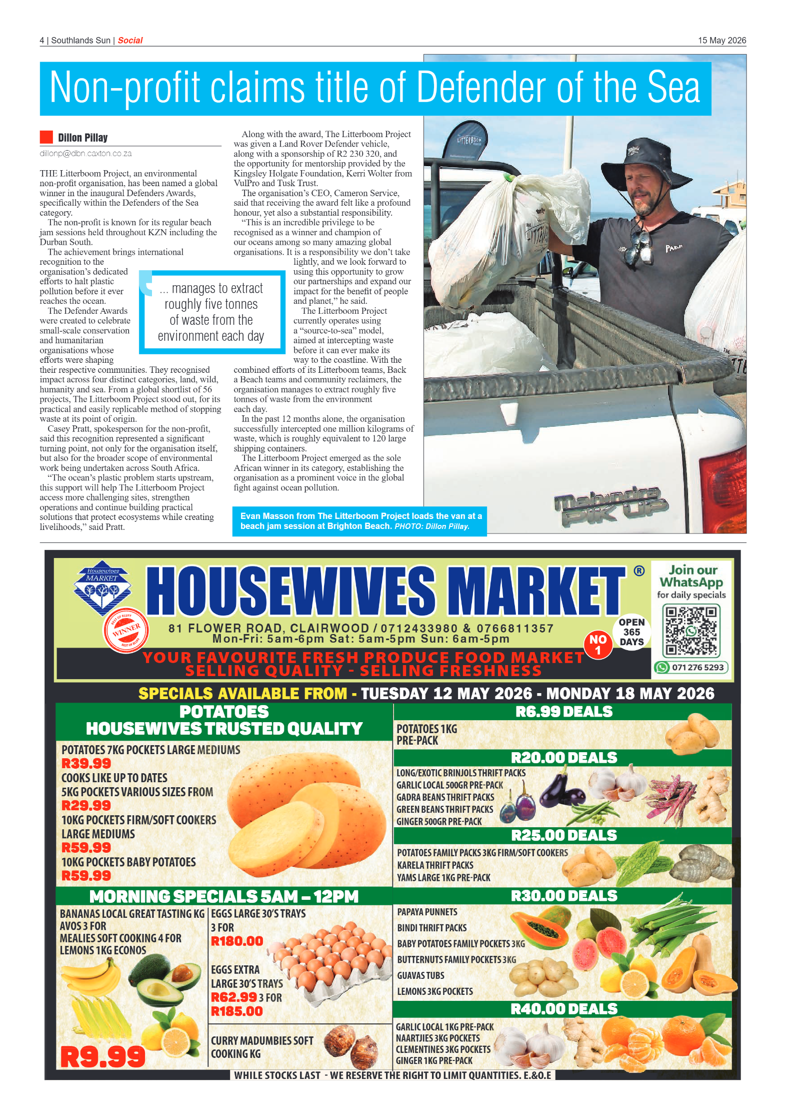 Southlands Sun 15 May 2026 page 4