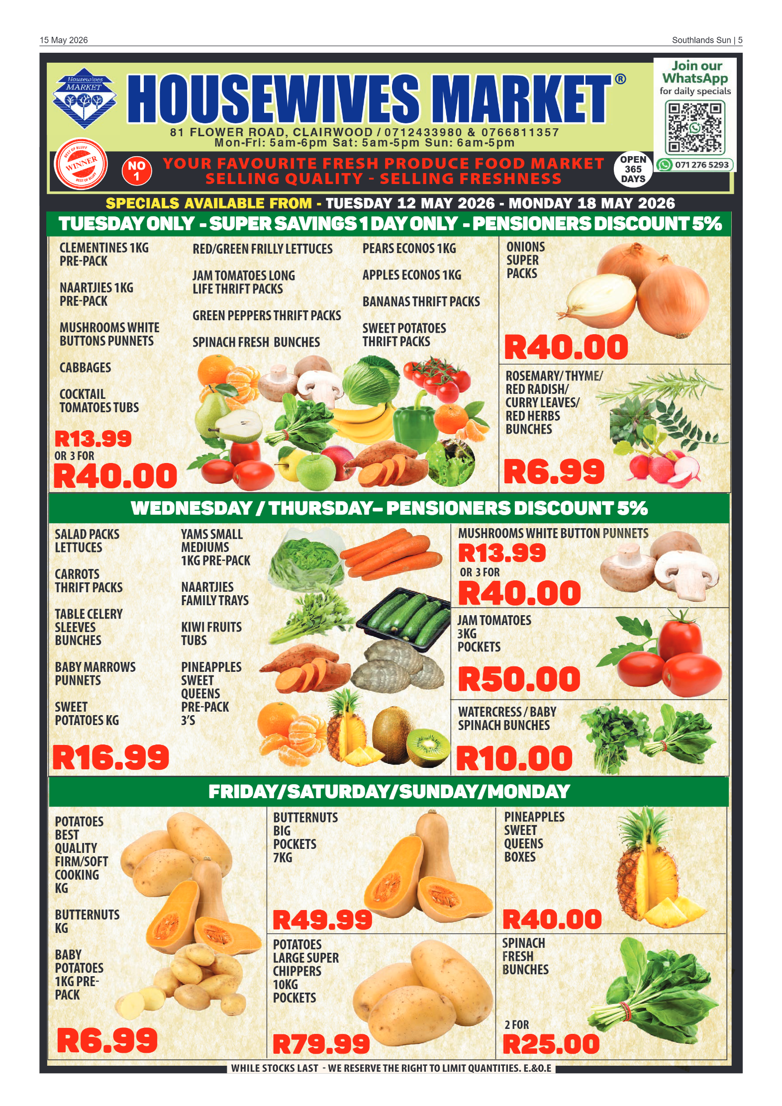 Southlands Sun 15 May 2026 page 5