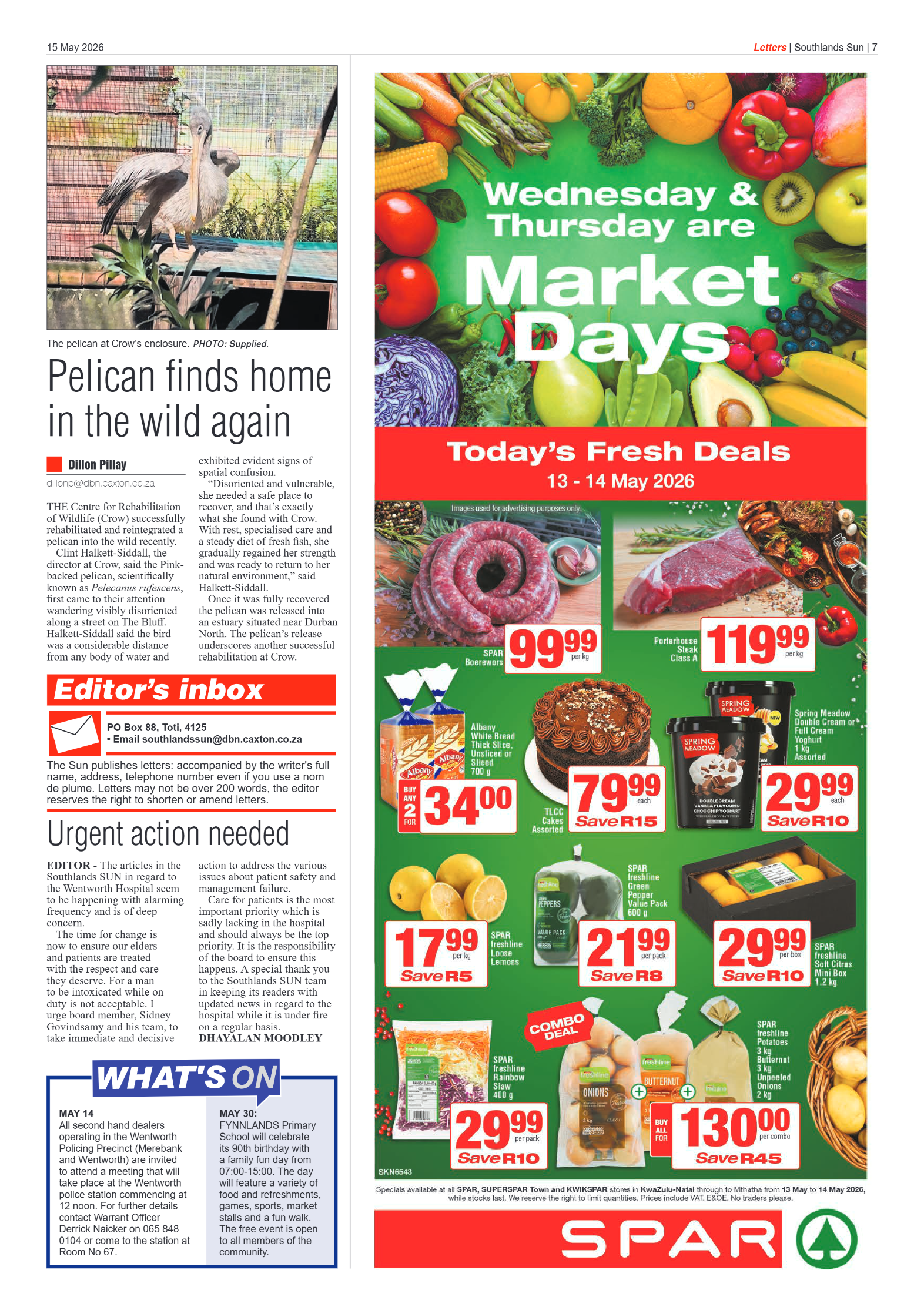 Southlands Sun 15 May 2026 page 7