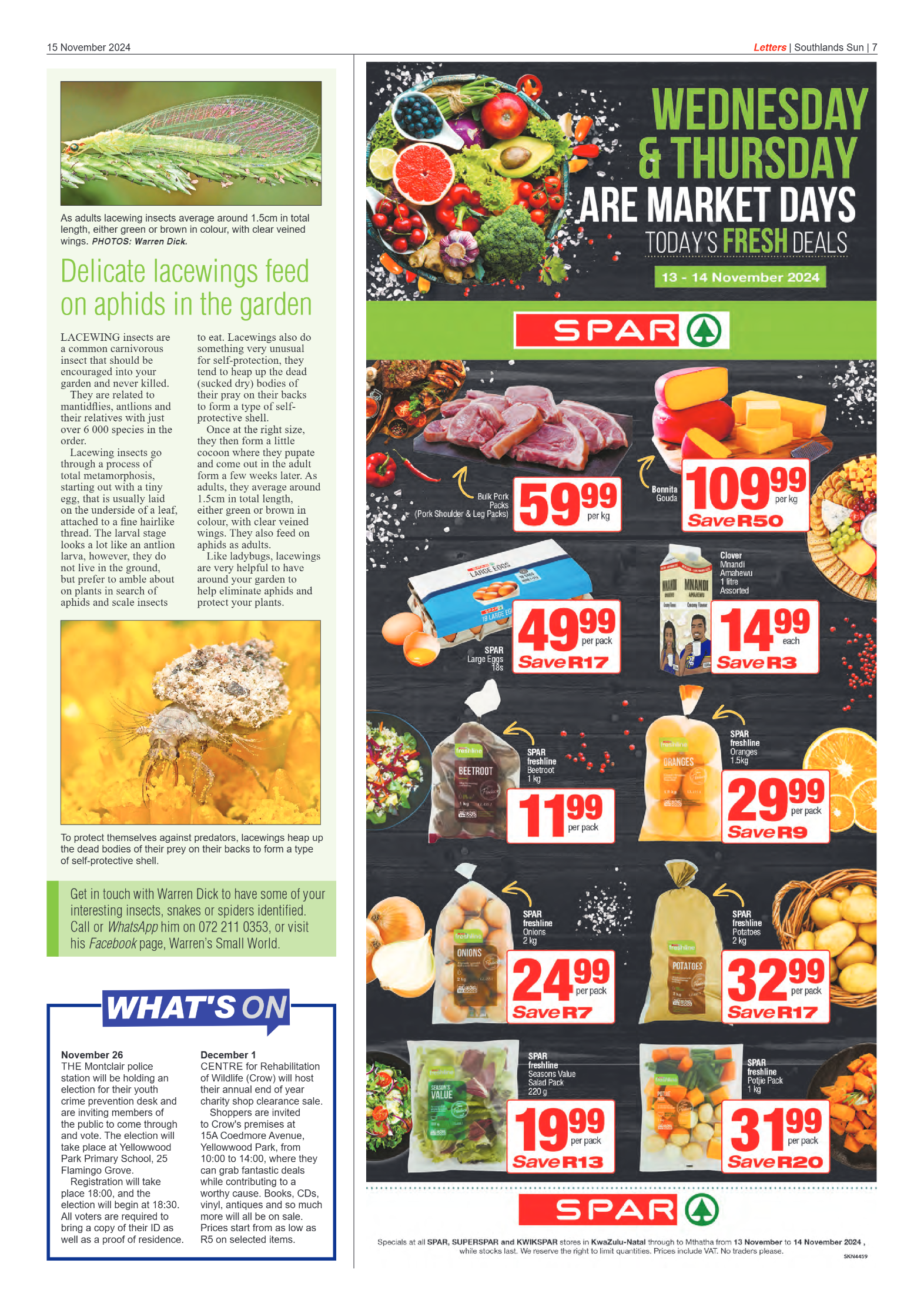Southlands Sun 15 november 2024 page 7