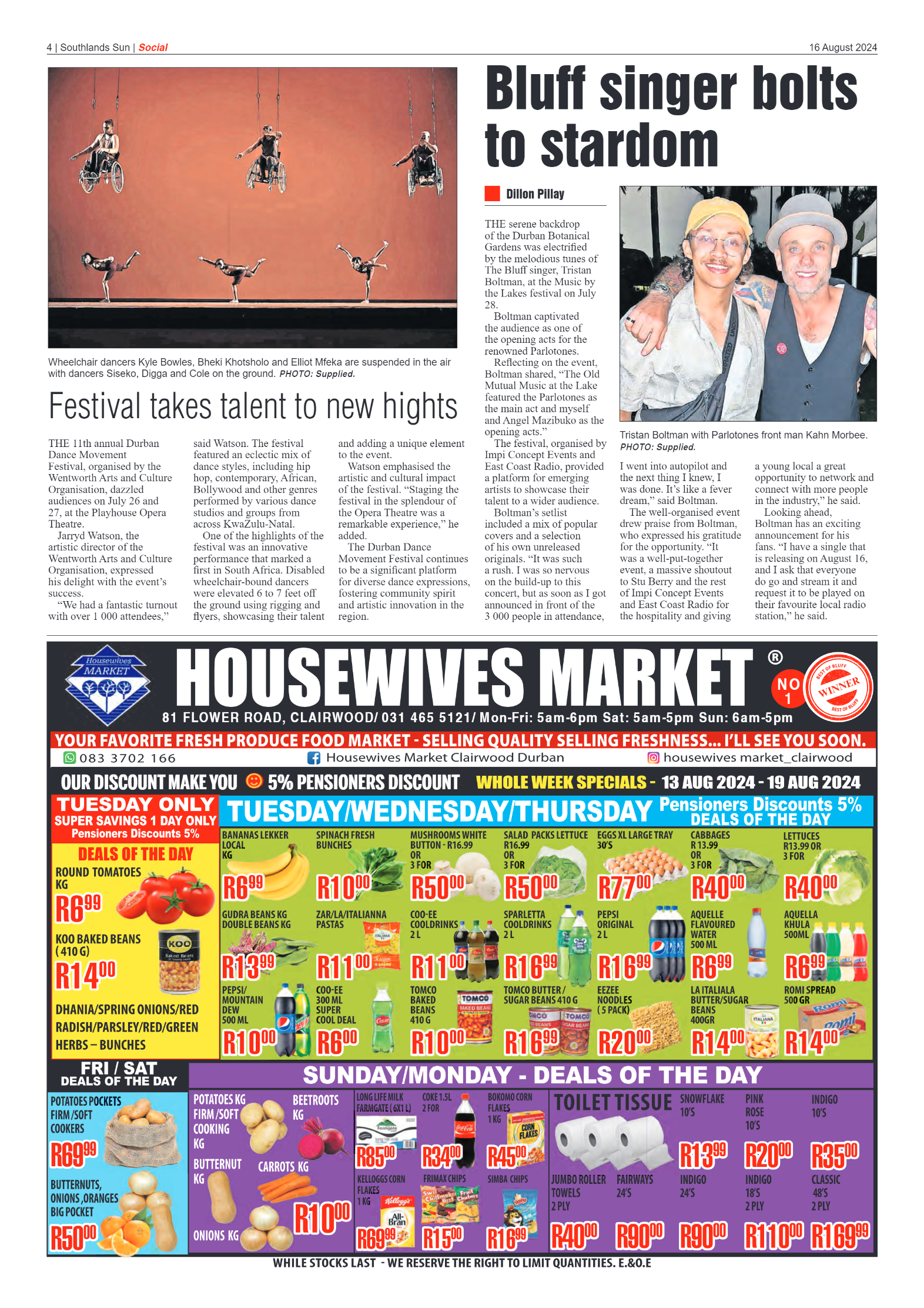 Southlands Sun 16 August 2024 page 4