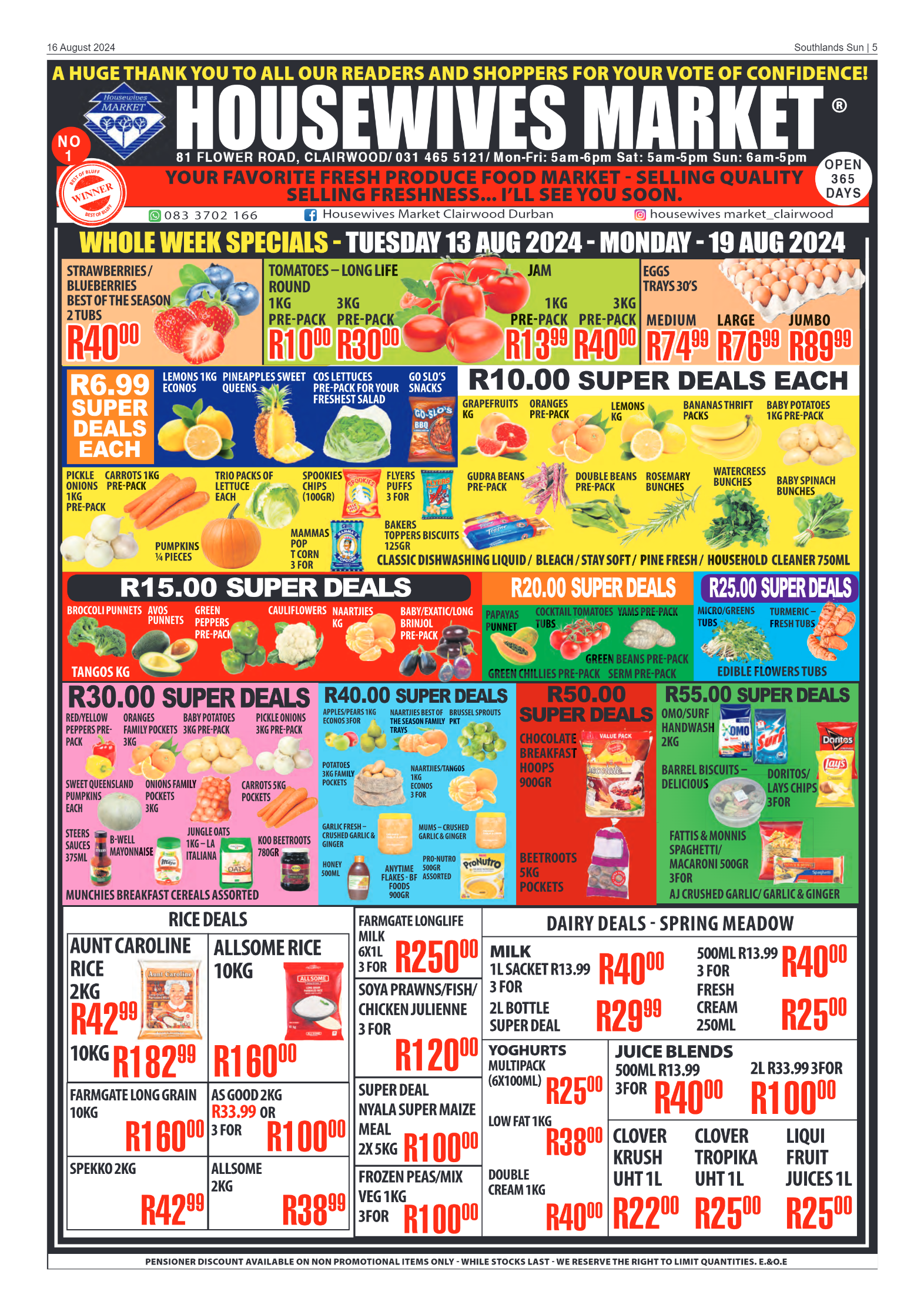 Southlands Sun 16 August 2024 page 5