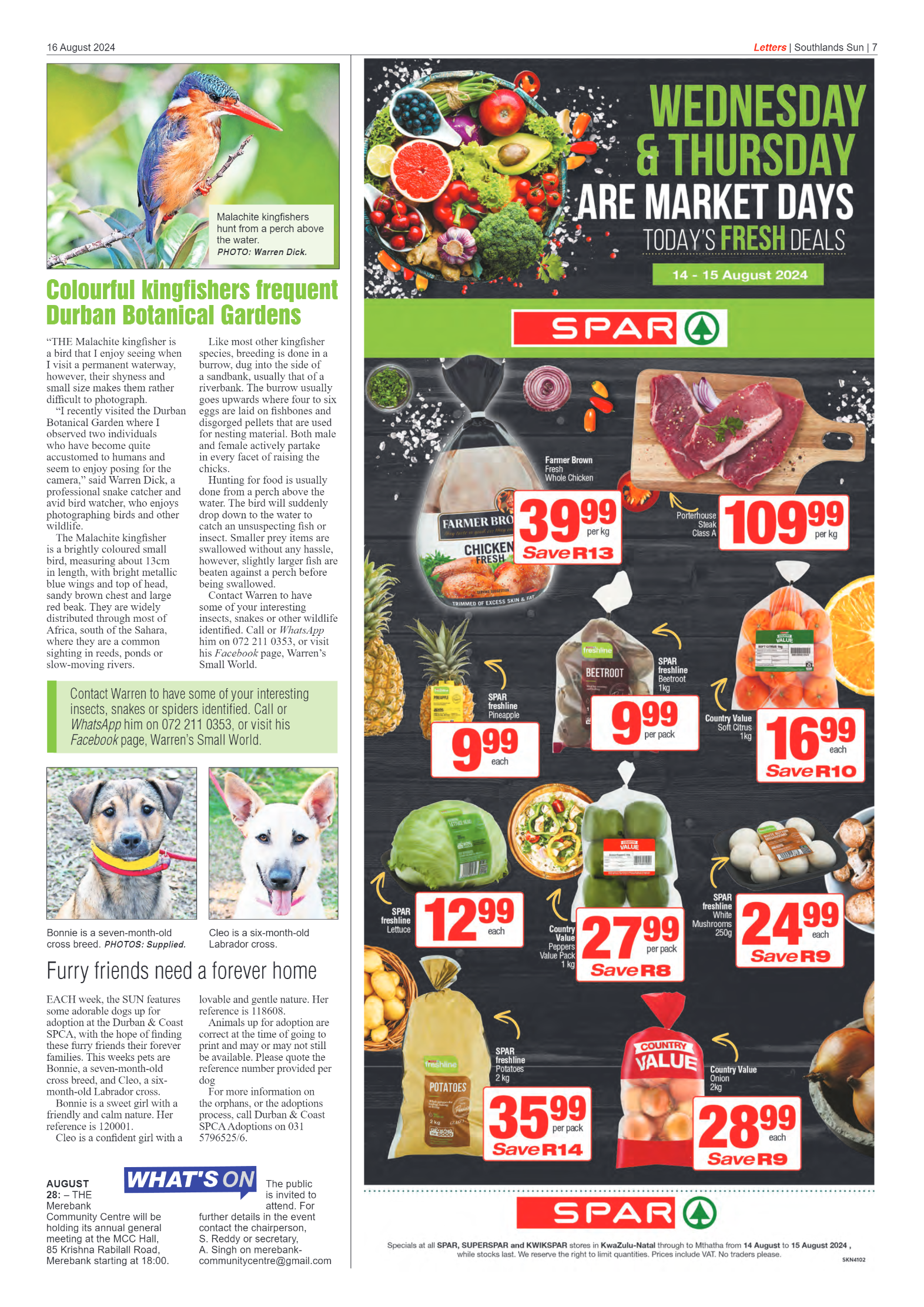 Southlands Sun 16 August 2024 page 7