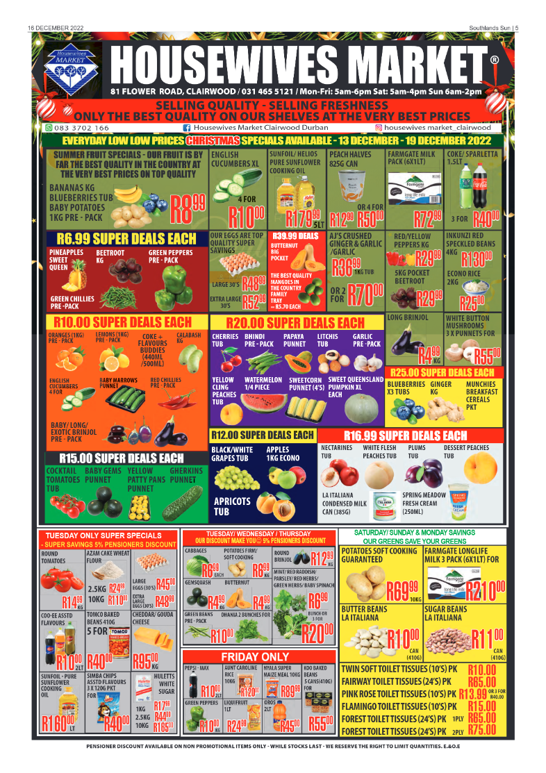 Southlands Sun 16 December 2022 page 5