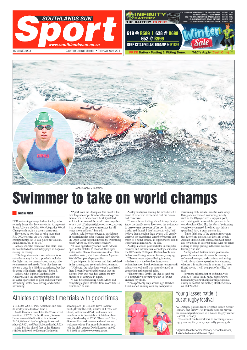 Southlands Sun 16 June 2023 page 12