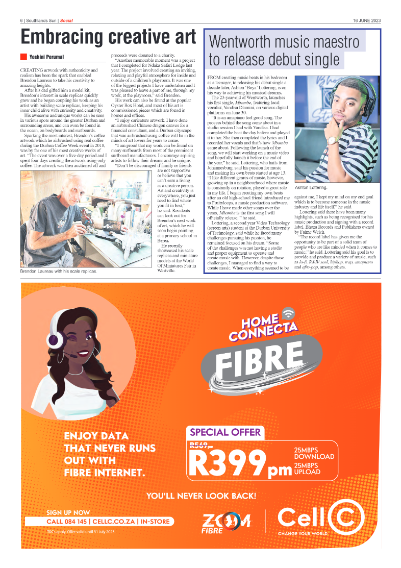 Southlands Sun 16 June 2023 page 6