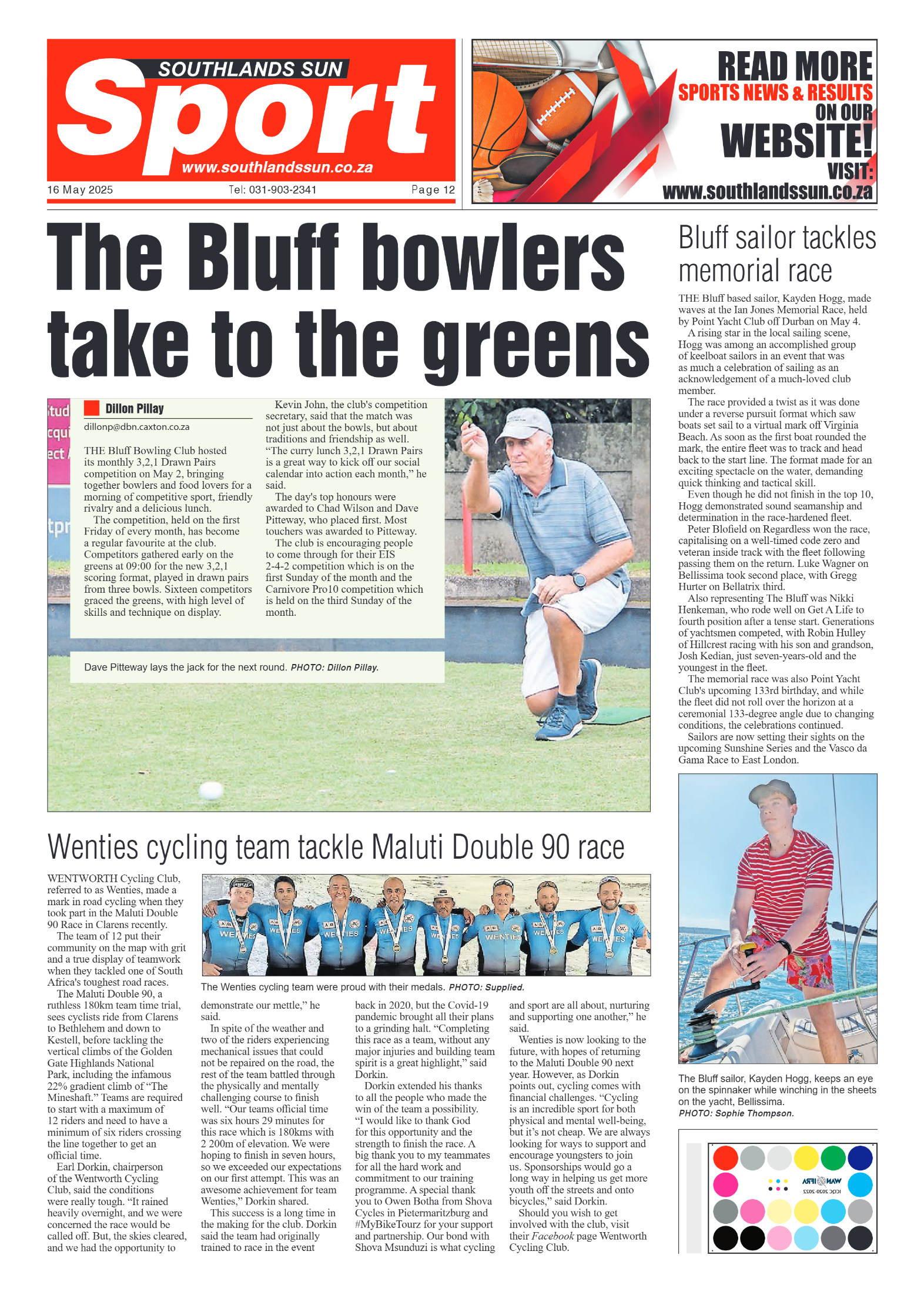 Southlands Sun 16 May 2025 page 12
