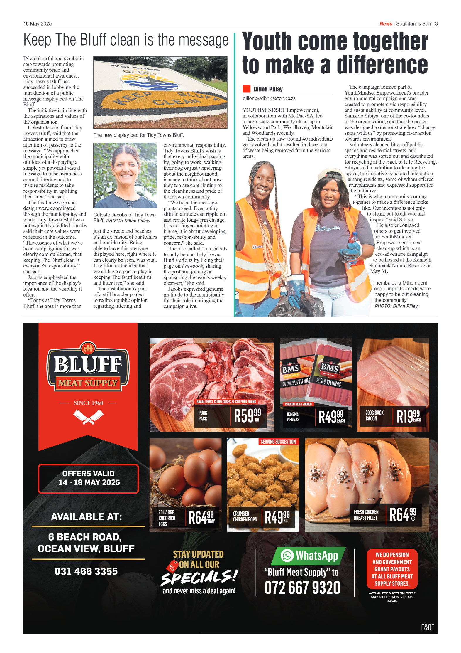 Southlands Sun 16 May 2025 page 3