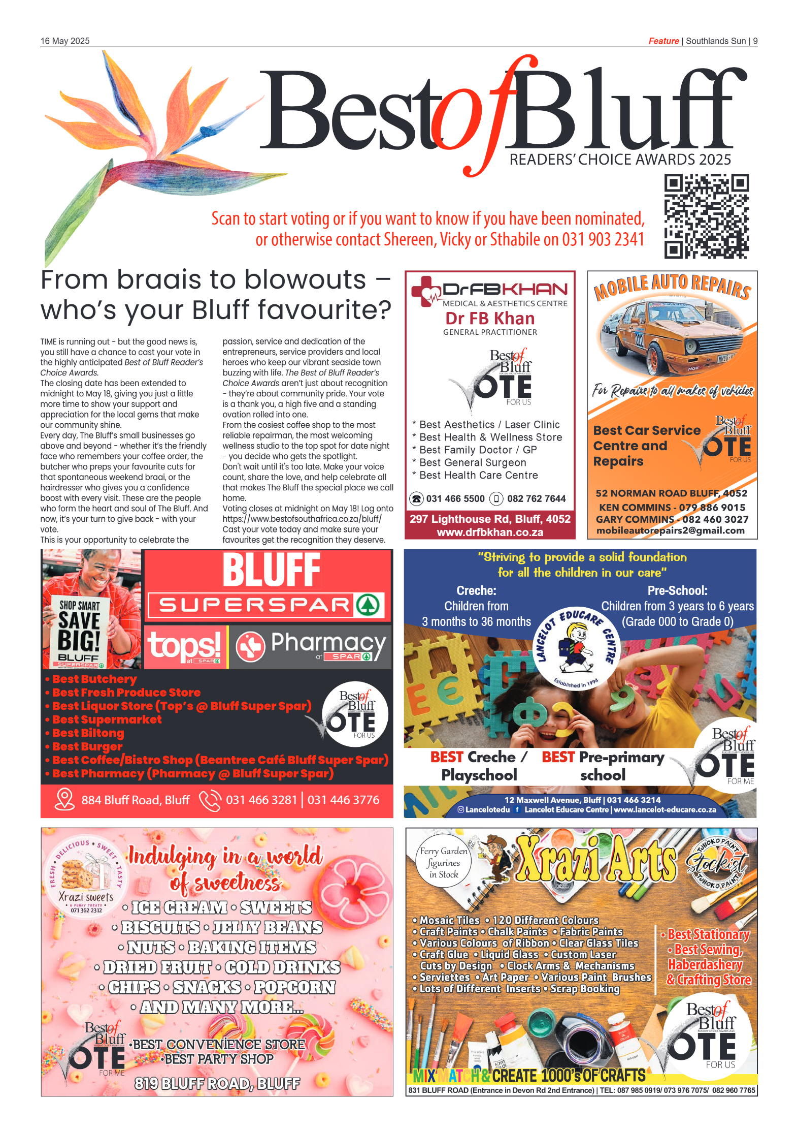 Southlands Sun 16 May 2025 page 9