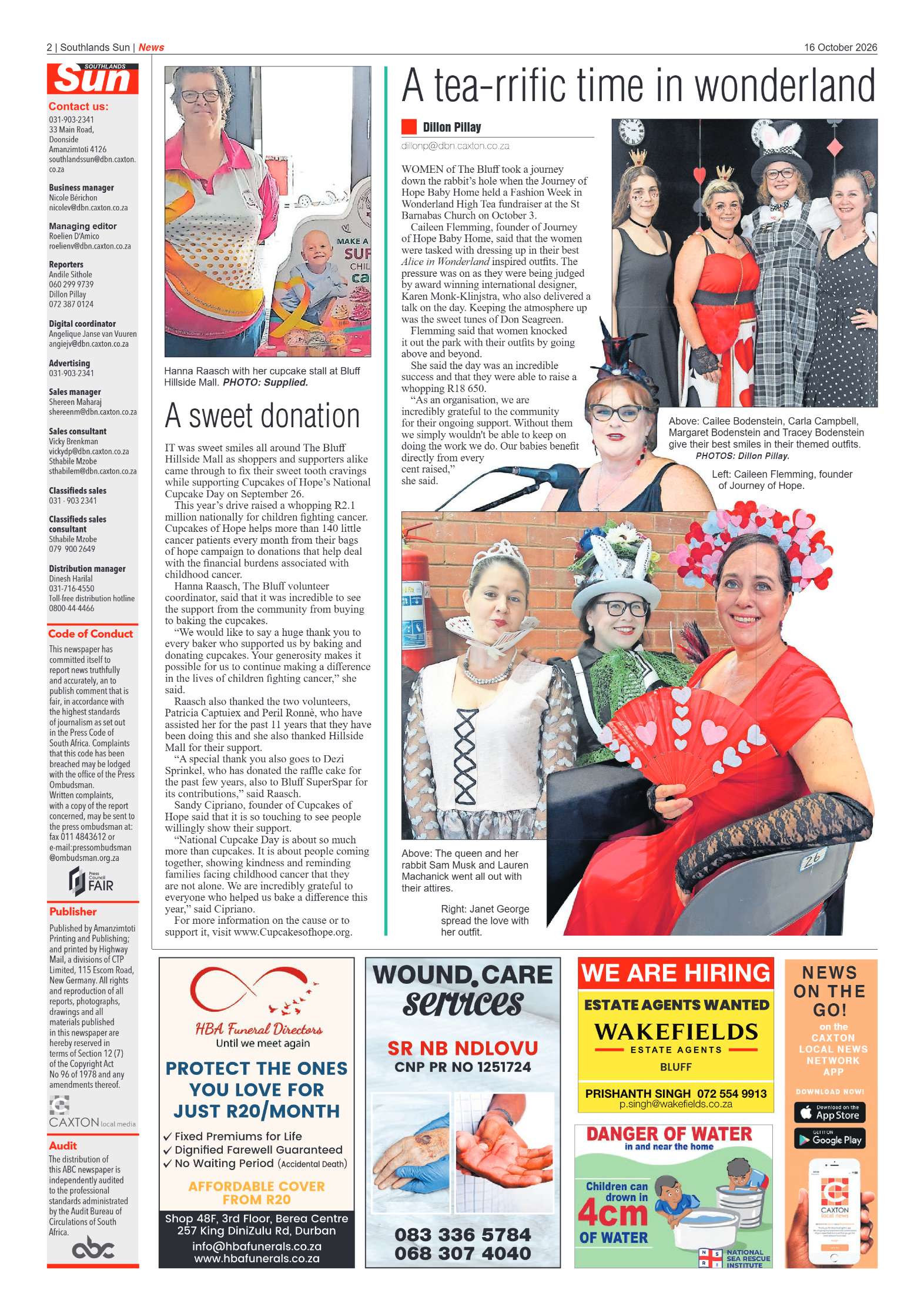 Southlands Sun 16 October 2026 | Southlands Sun
