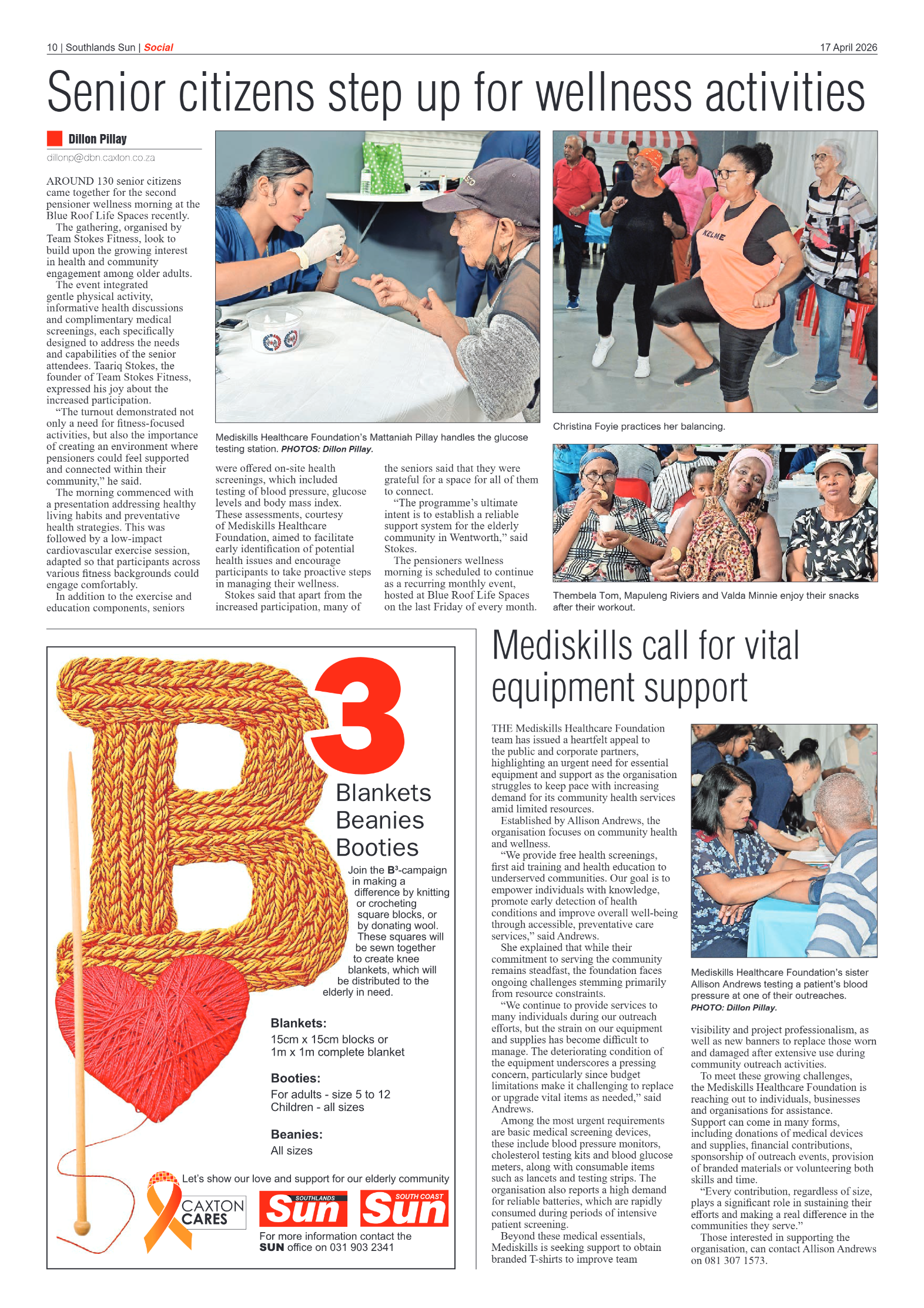 Southlands Sun 17 April 2026 page 10