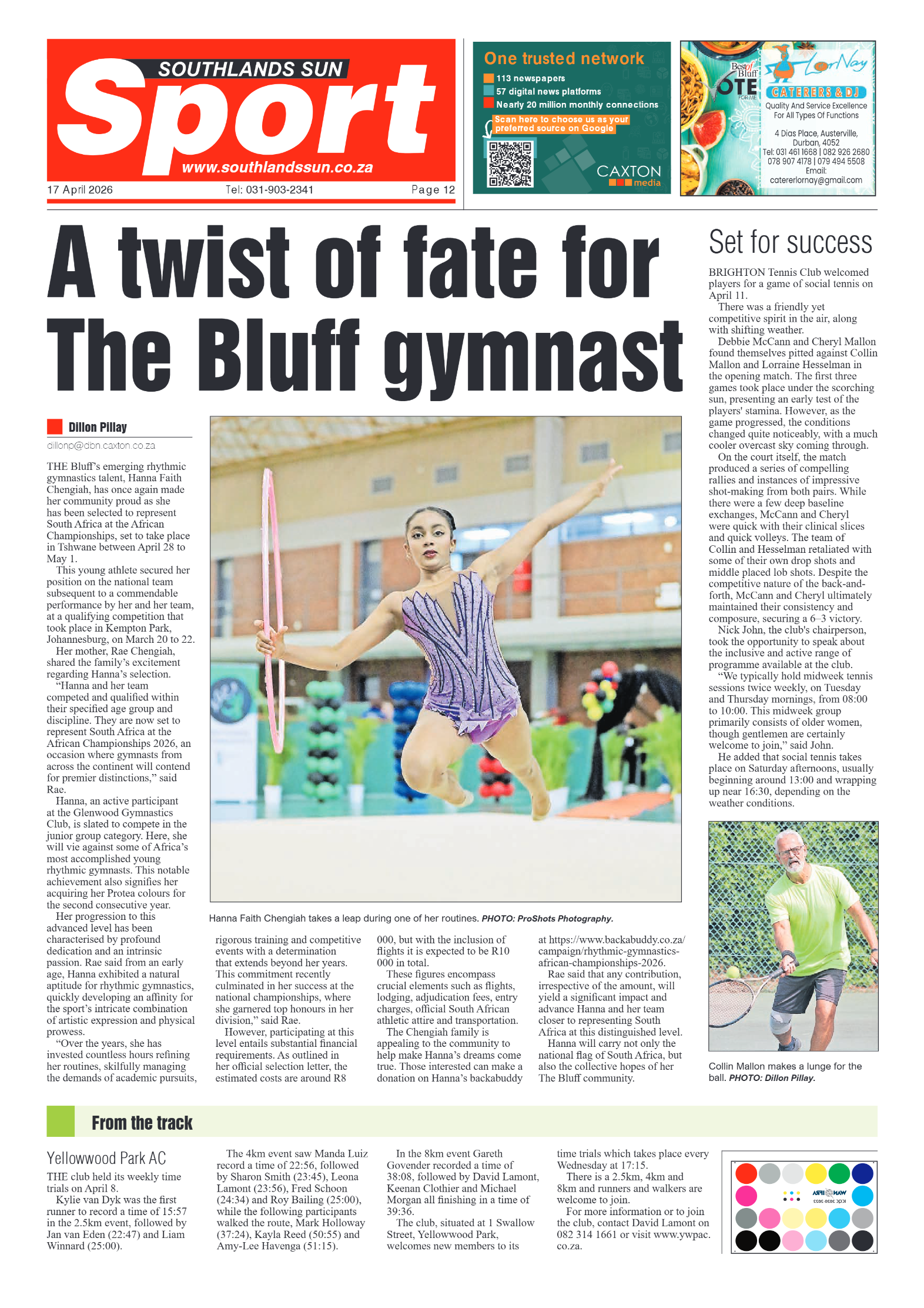 Southlands Sun 17 April 2026 page 12