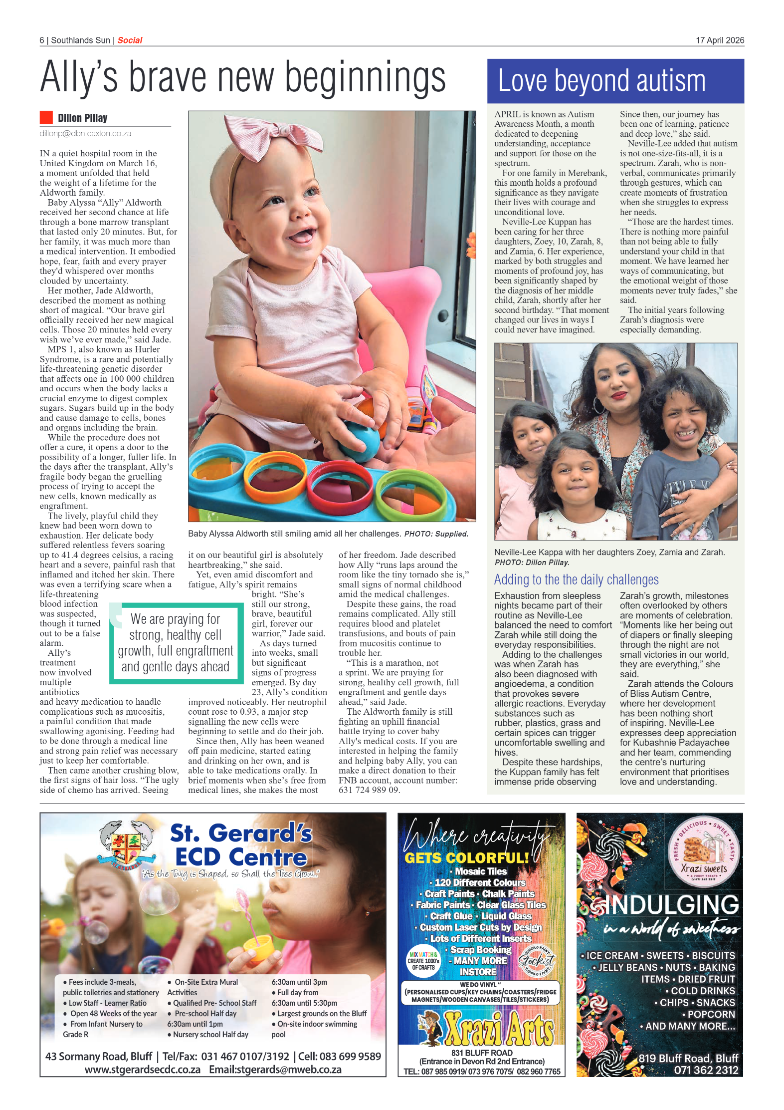 Southlands Sun 17 April 2026 page 6
