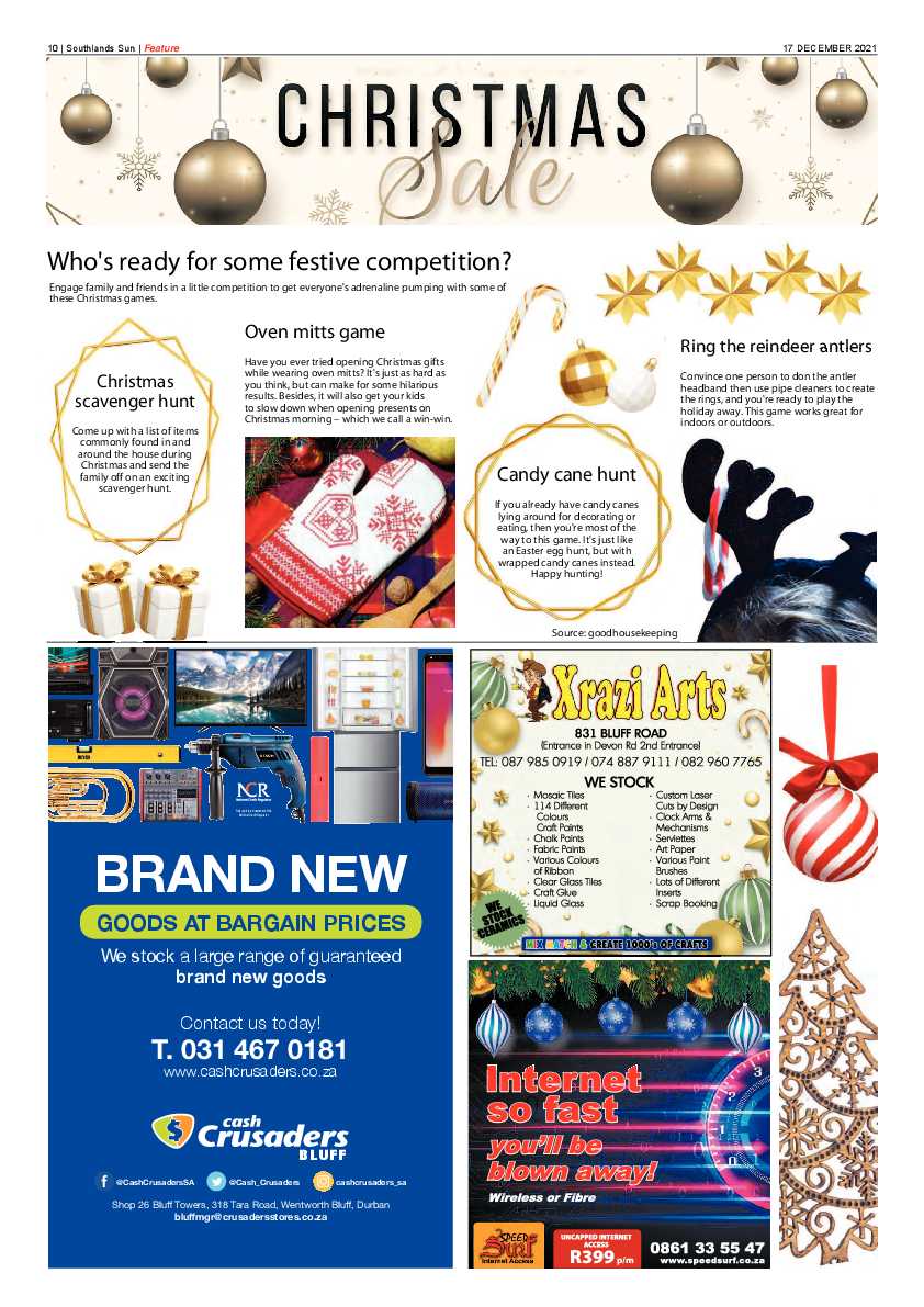 Southlands Sun 17 December 2021 page 10